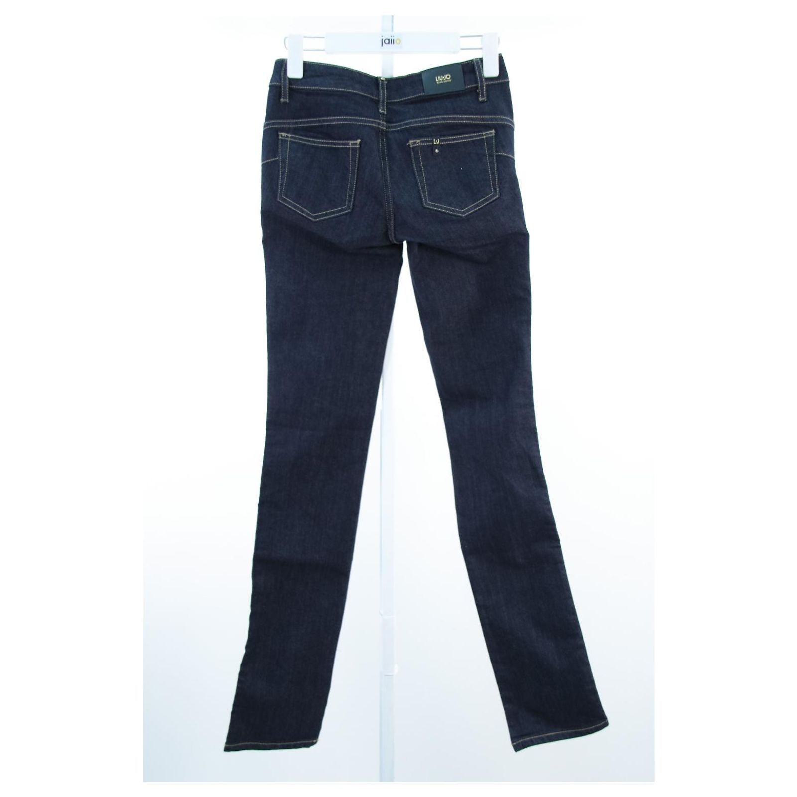Jean Skinny Bleu Marine Liu Jo - Taille 36 - Femme - Très Bon état
