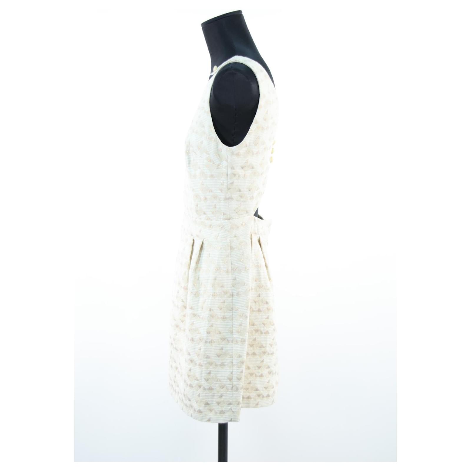 Sezane Paisley Print Dress UK 6 main image 1