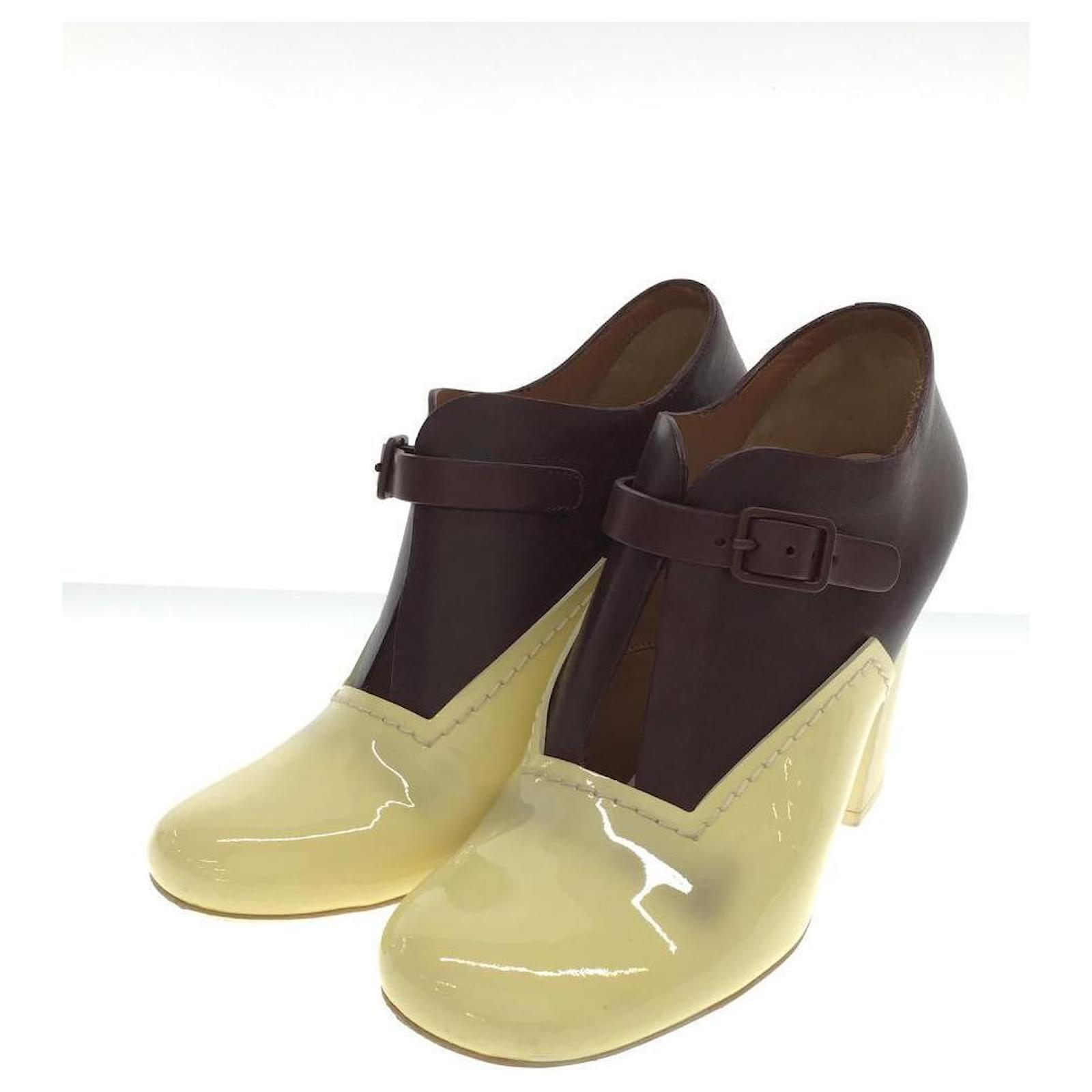 Céline **CELINE celine/shoes/36/bicolor Beige ref.655769 Joli Closet