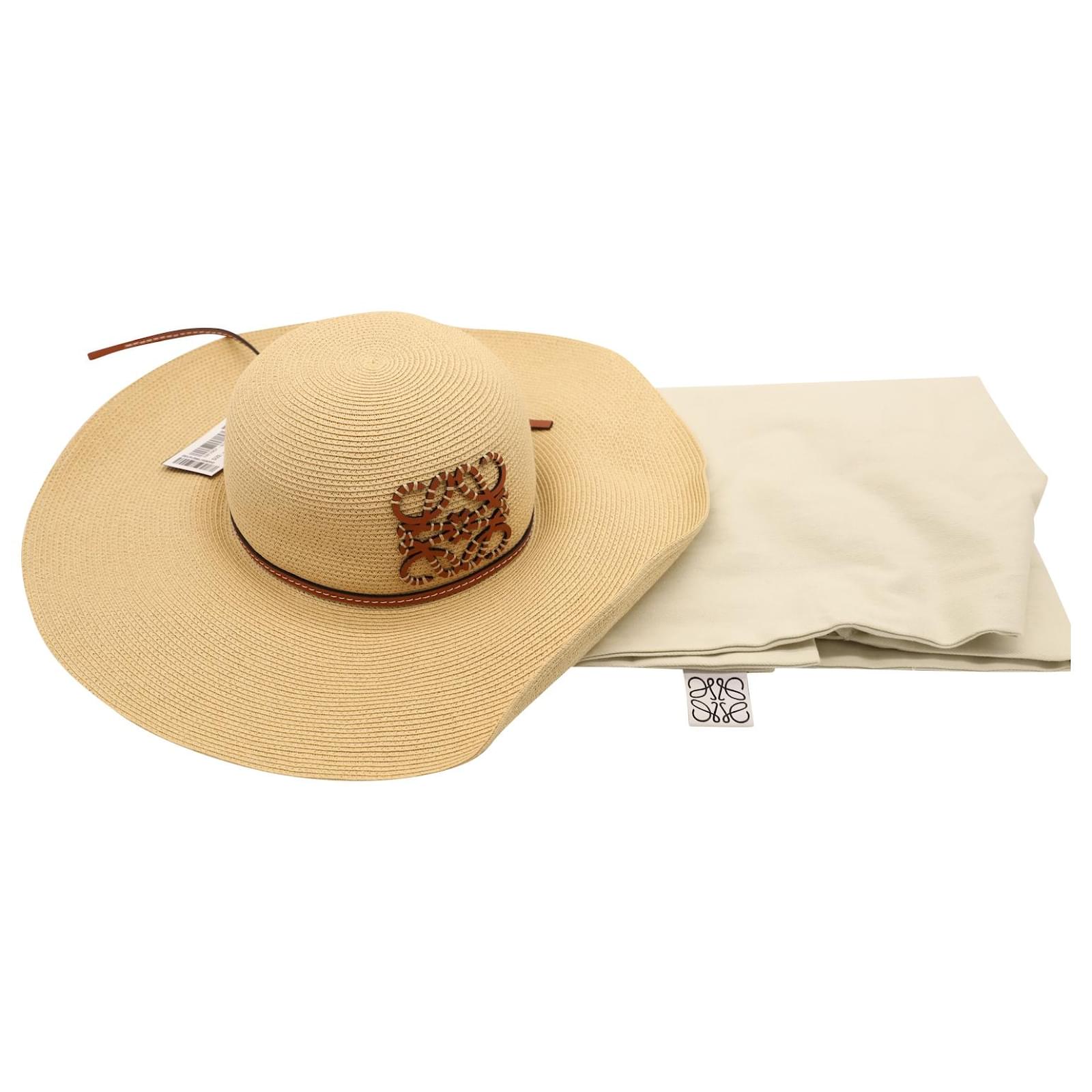 国内発送【LOEWE】Paula's Ibiza ロゴ バケットハット ベージュ Paula's Ibiza logo bucket hat in beige - Loewe | Mytheresa