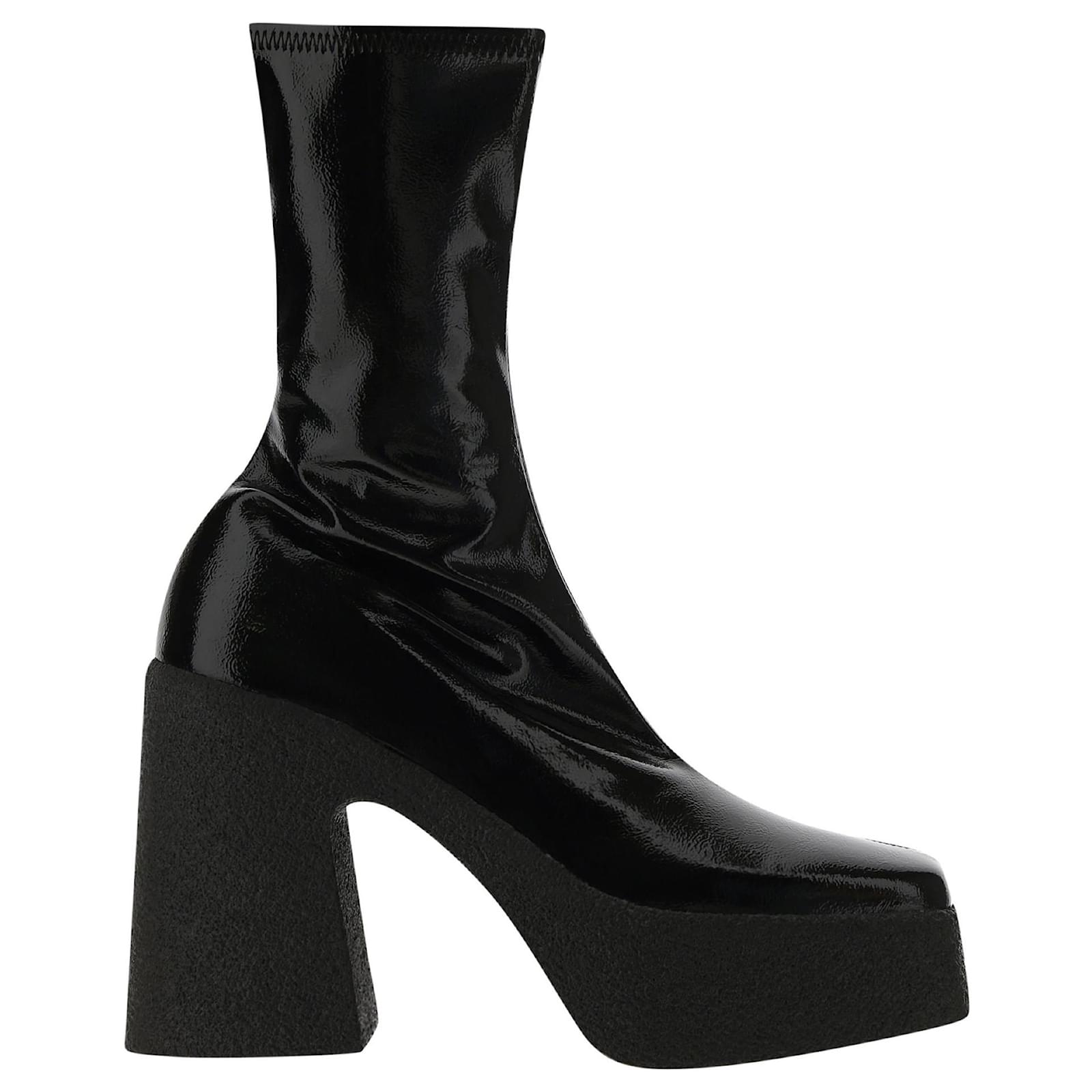 bottines plastique