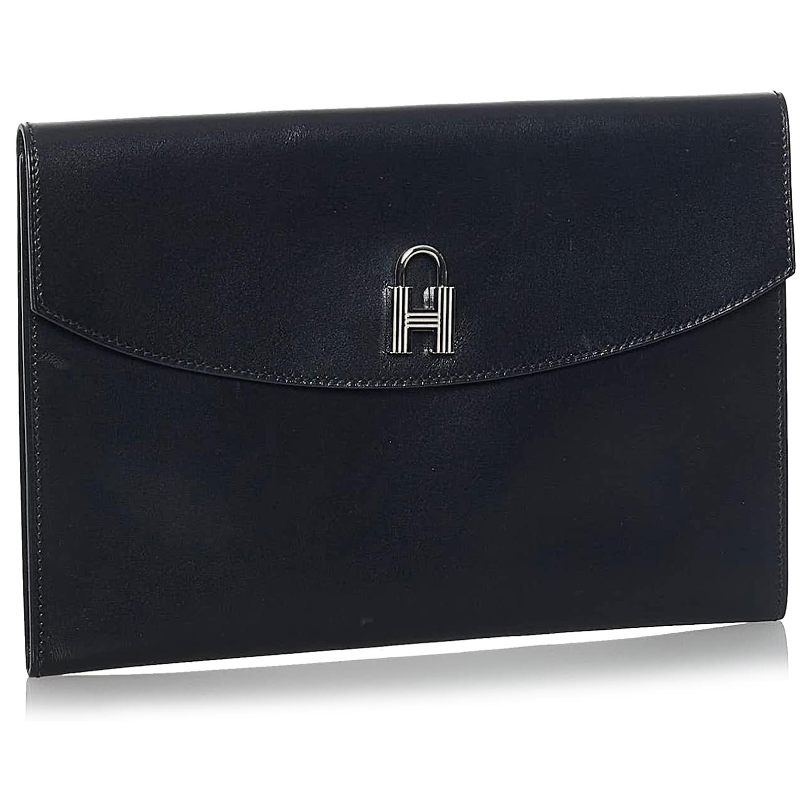 Hermes Pochette Cadena Clutch Hermès Pochette Hermes Black Box