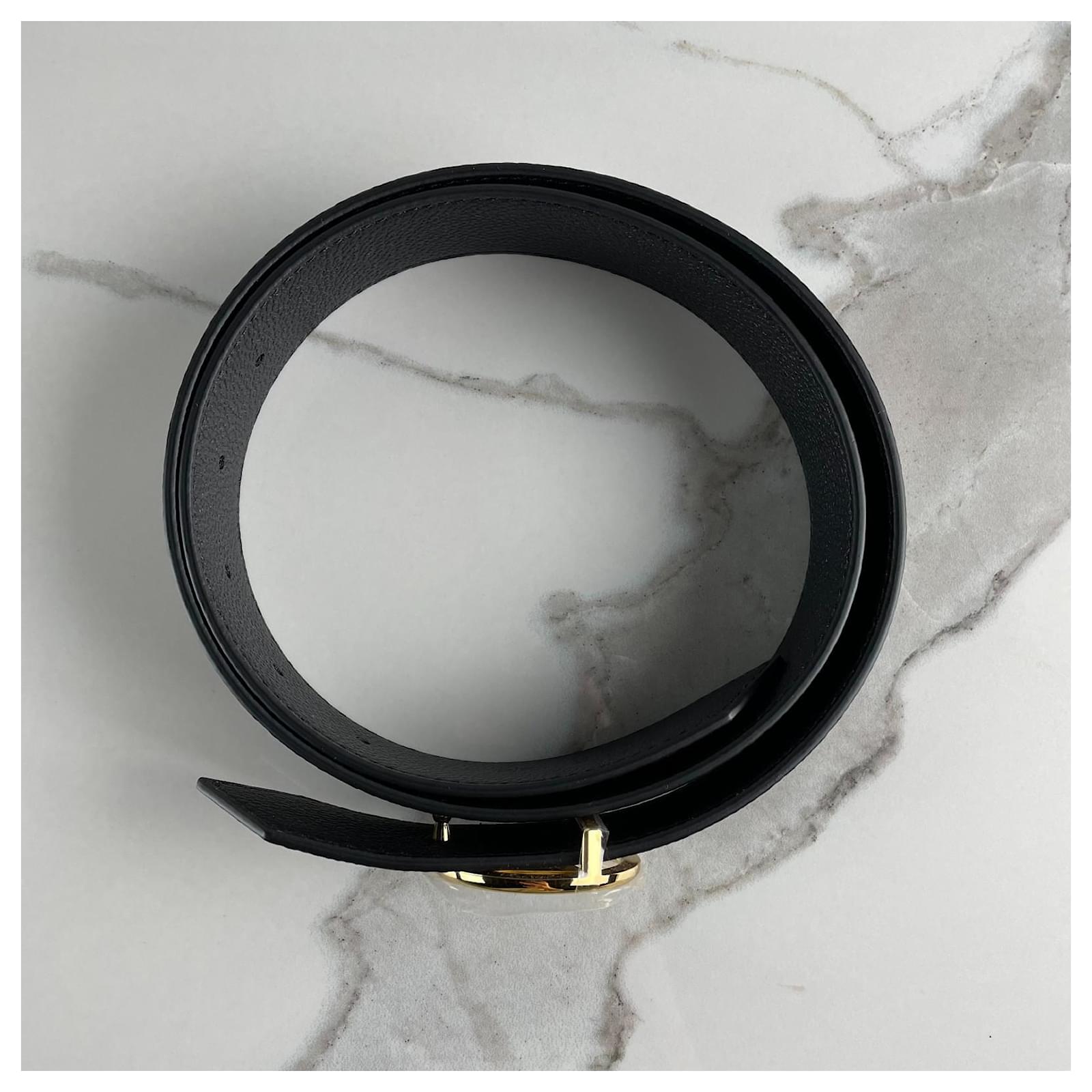 Louis Vuitton® LV Circle 35MM Reversible Belt Brown. Size 85 Cm