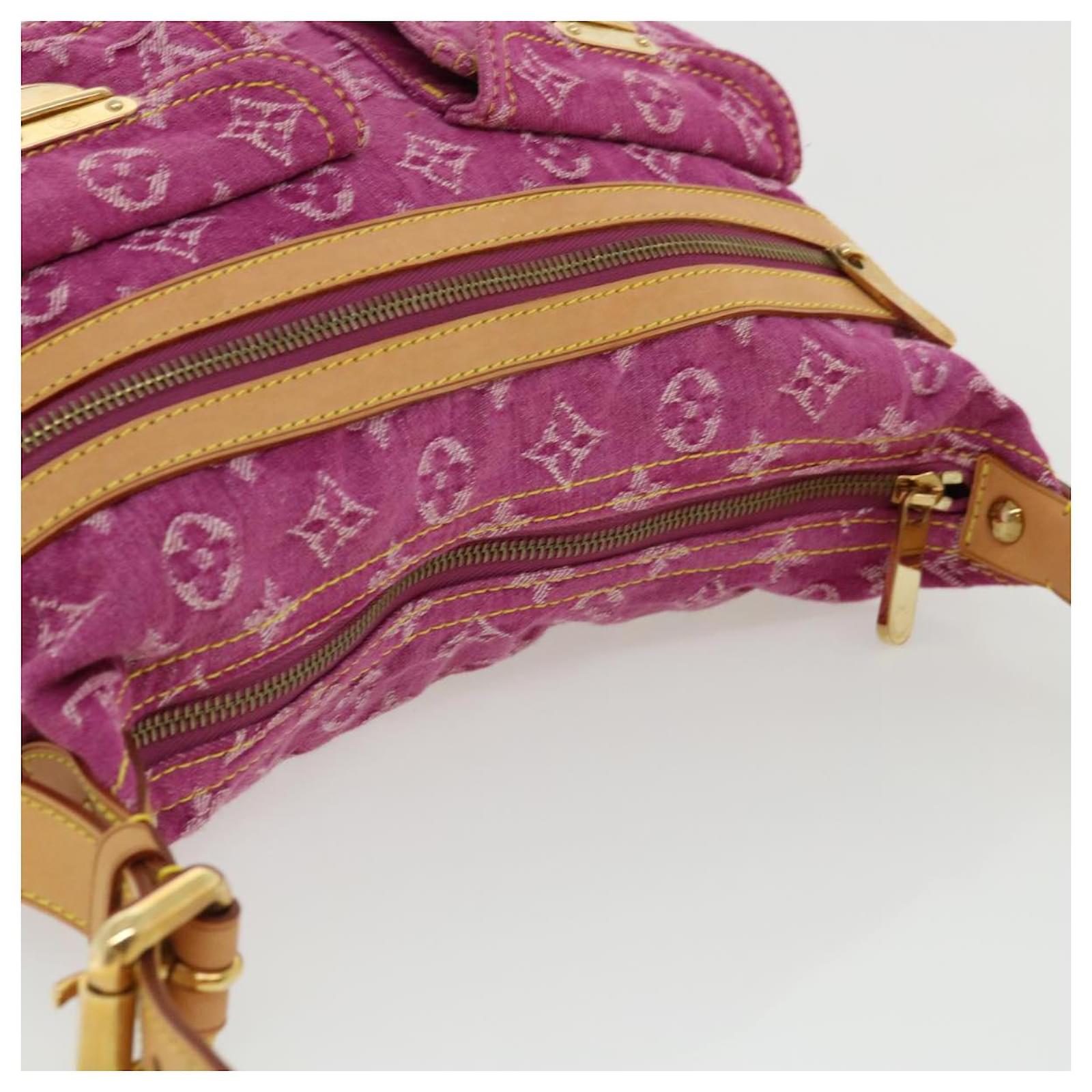 LOUIS VUITTON Monogram Denim Buggy PM Shoulder Bag Pink M95212 LV Auth  bs2103a ref.656628 - Joli Closet