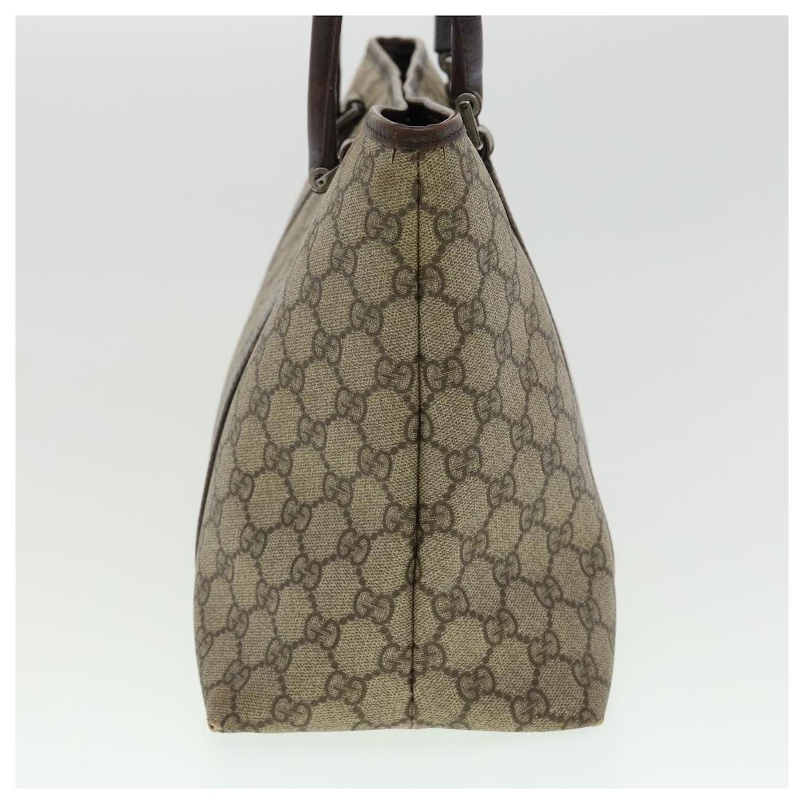 GUCCI GG Canvas Tote Bag Beige Auth th2924 ref.656672 - Joli