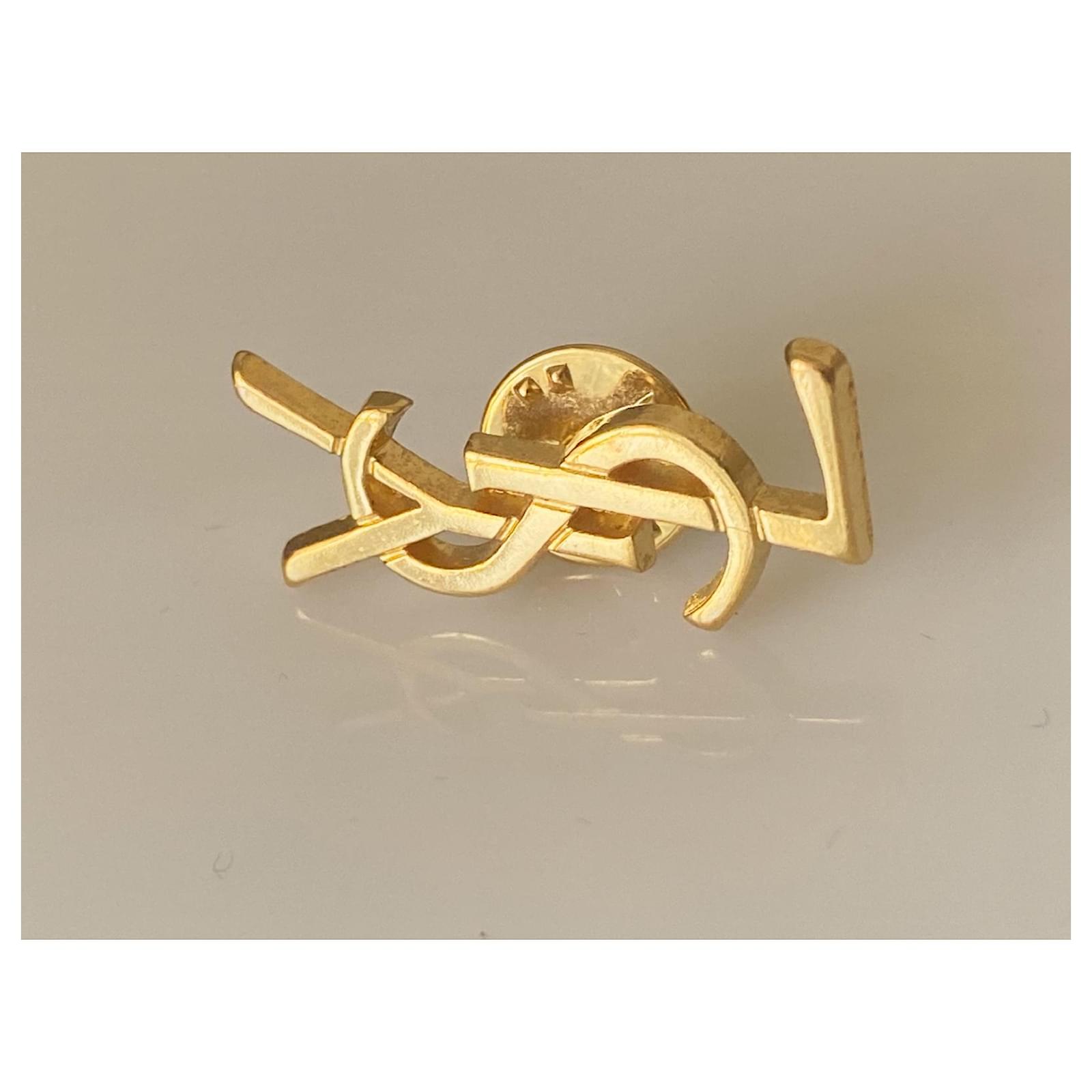 Pin's Vintage Toque De Chef Cuisinier En Métal Doré - Bijou Rétro, Occasion
