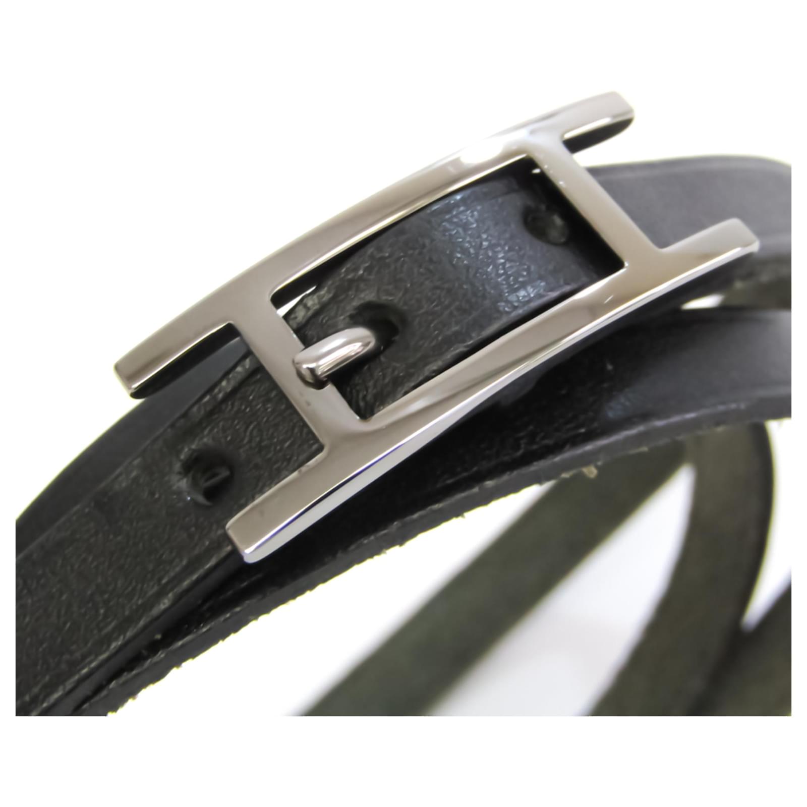 Hermès Hapi 3 Black Leather ref.657751 - Joli Closet