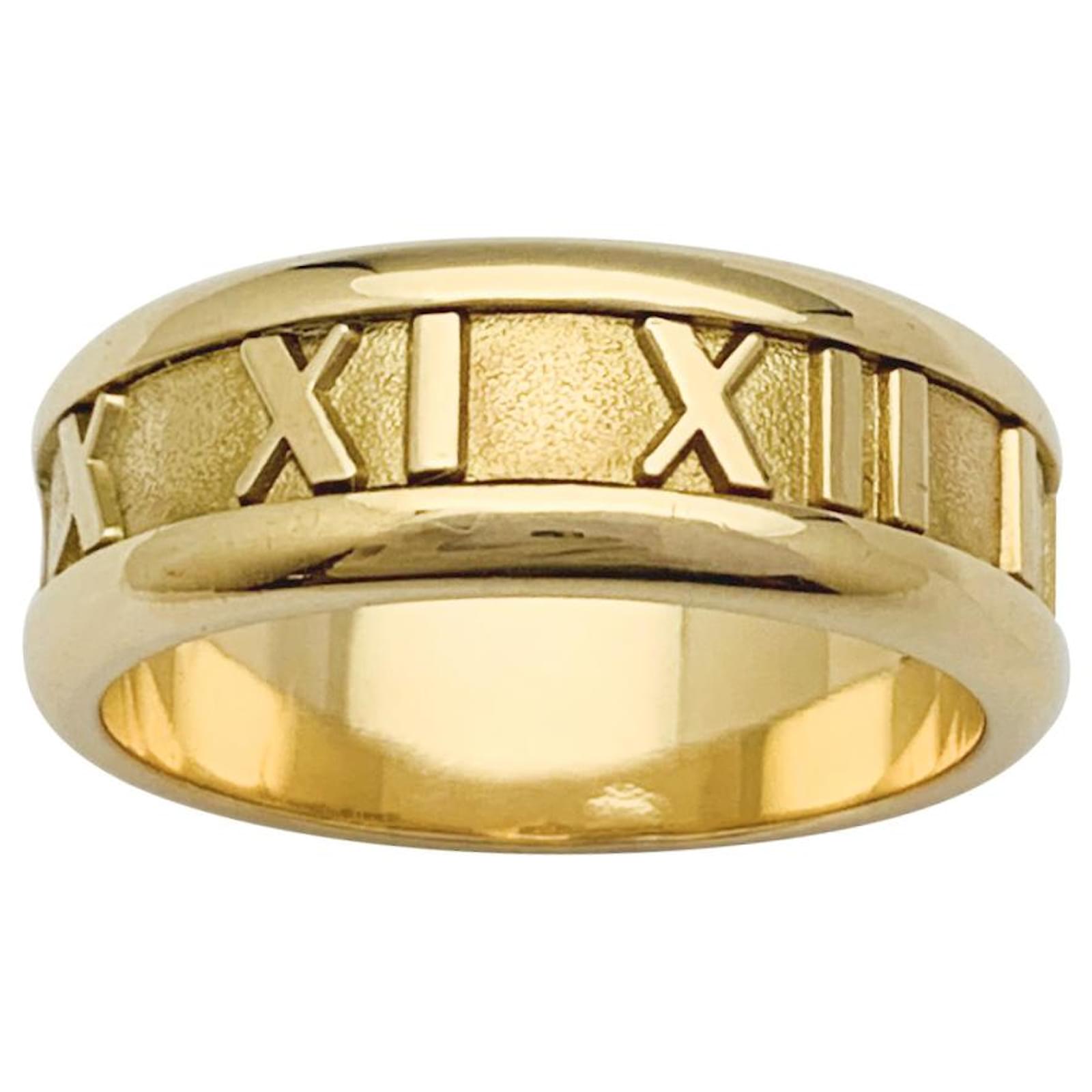 Tiffany & Co ring., Atlas, yellow gold. ref.657788 - Joli Closet