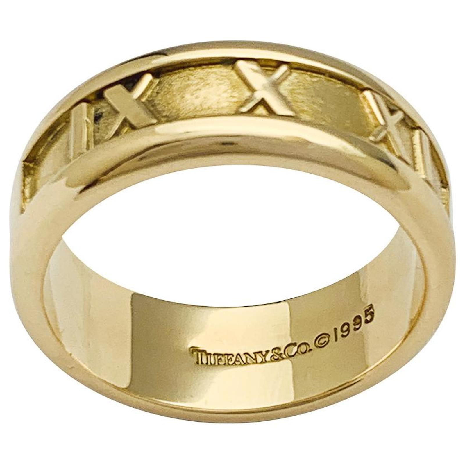 Tiffany & Co ring., Atlas, yellow gold. ref.657788 - Joli Closet