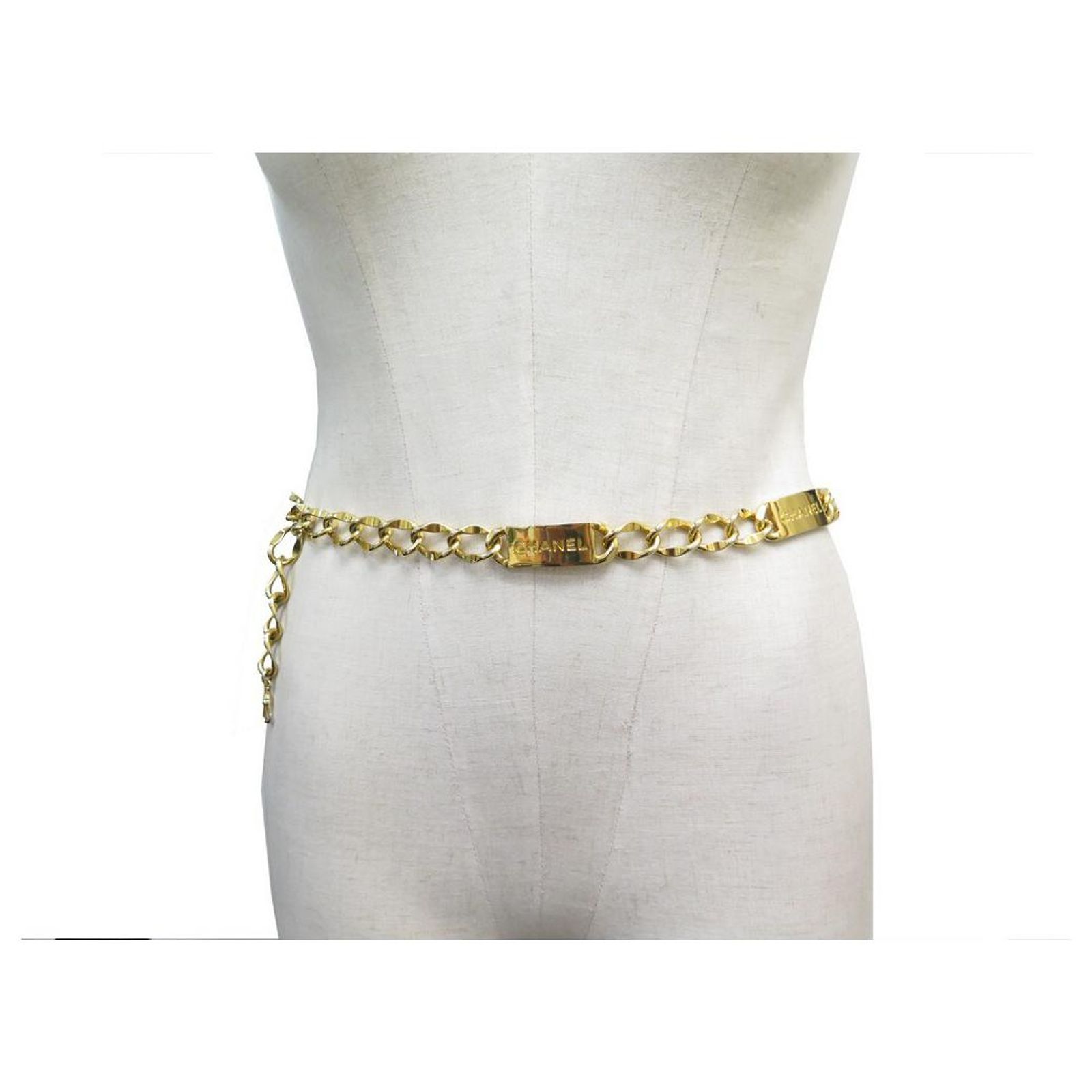 Ceinture Chaîne Dorée Pour Femme, Chaîne De Taille Et De Ventre En Metal Ceinture De Corps Reglable Accessoire Elegant Pour Robes Plage Soire 98163107