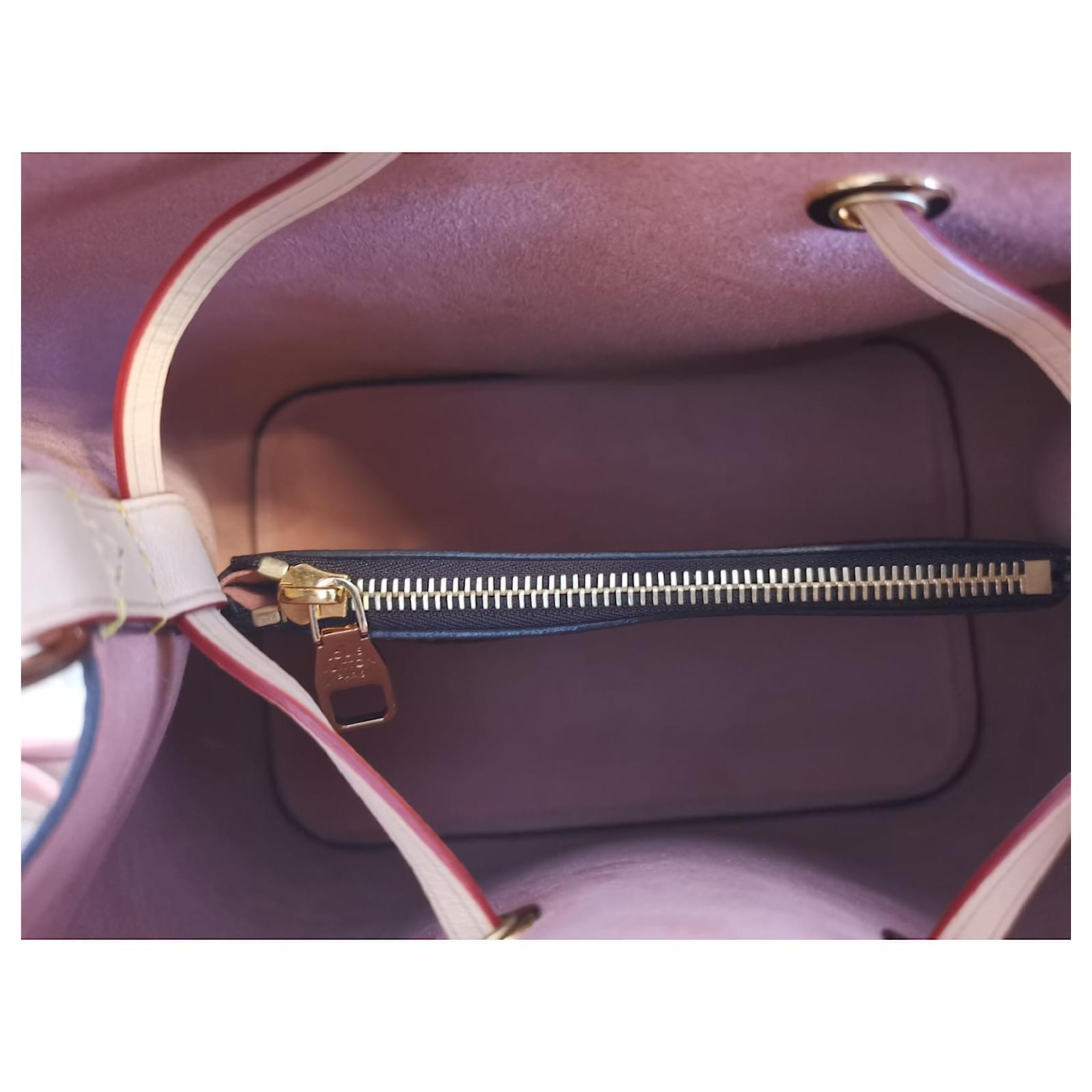 Bag Organizer for Louis Vuitton Neo Noe (Fixed Zipper Top Cover) - Set of 2
