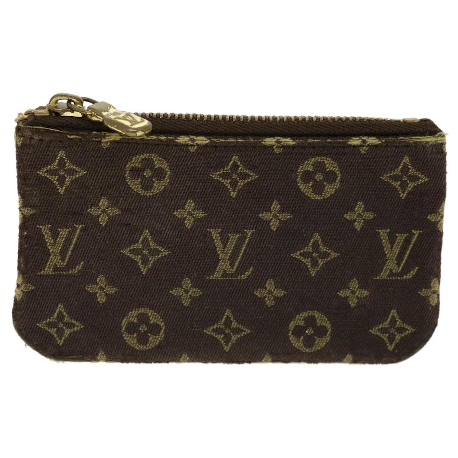 Louis Vuitton Monogram Mini Lin Pochette Cles Coin Pouch, Louis Vuitton  Small_Leather_Goods