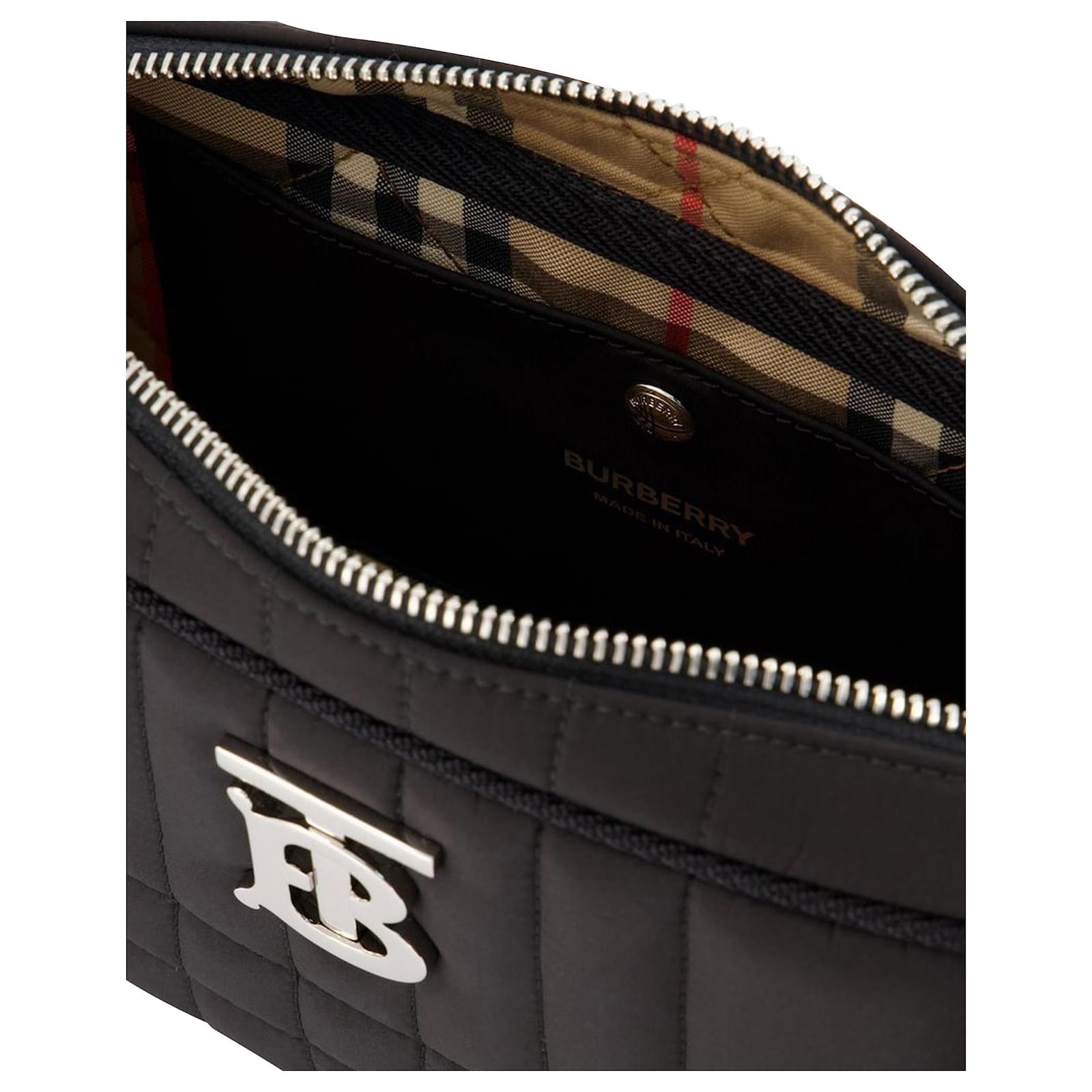 Burberry Small Lola Camera Bag in Black Nylon Joli Closet
