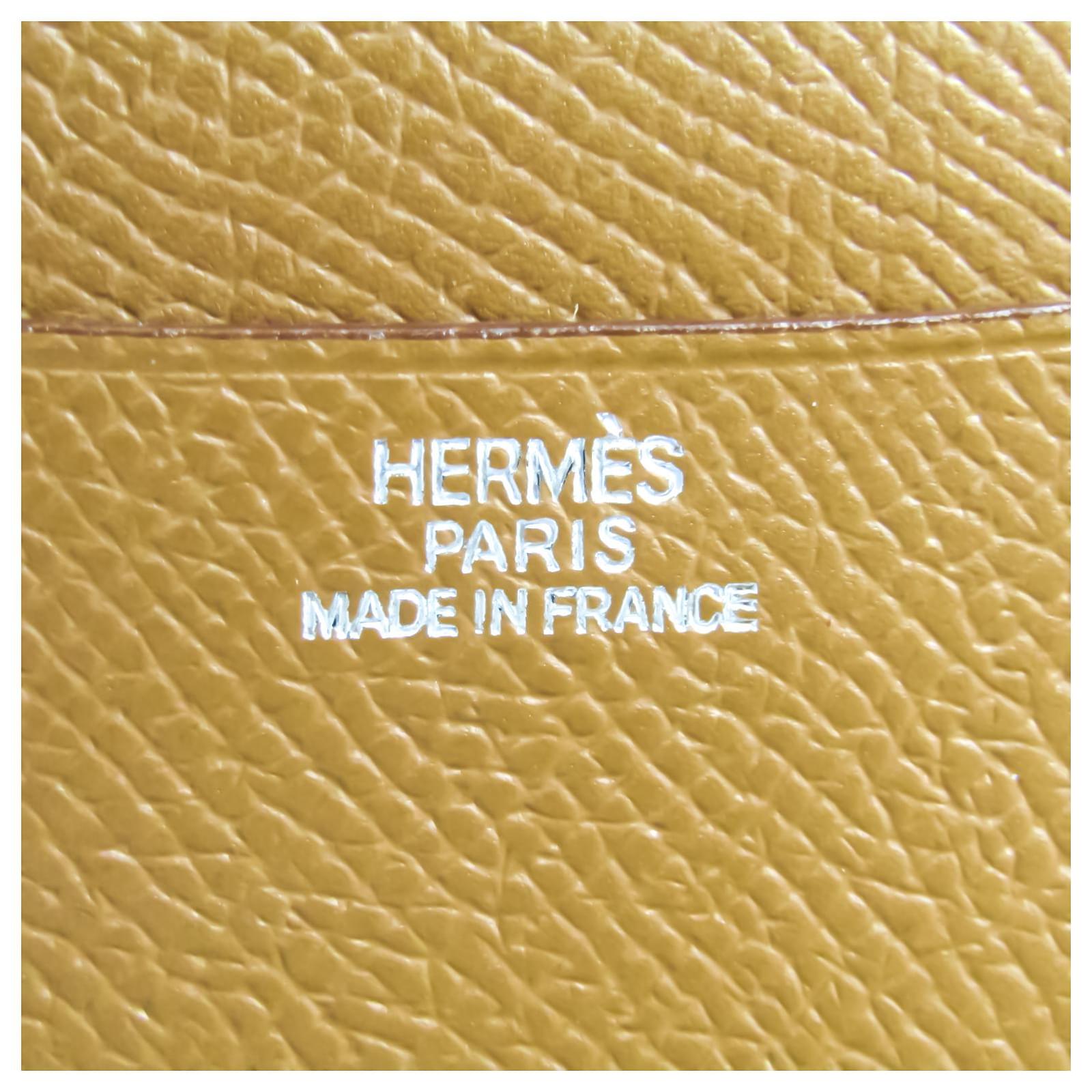 Copertina dell'agenda Hermès Marrone Pelle ref.658908 - Joli Closet