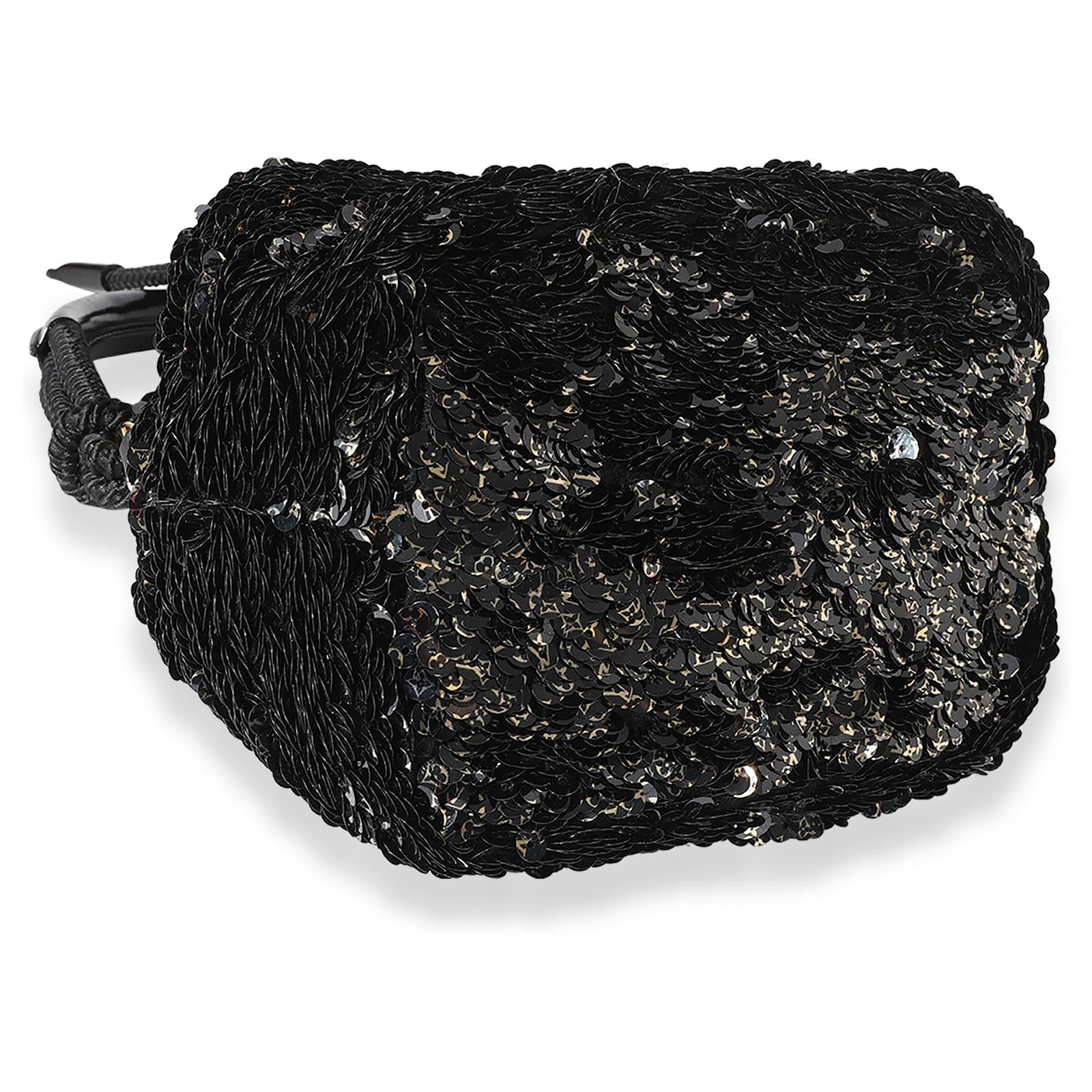 Louis Vuitton Sequin Mini Noe Rococo Bag Black ref.659129 - Joli