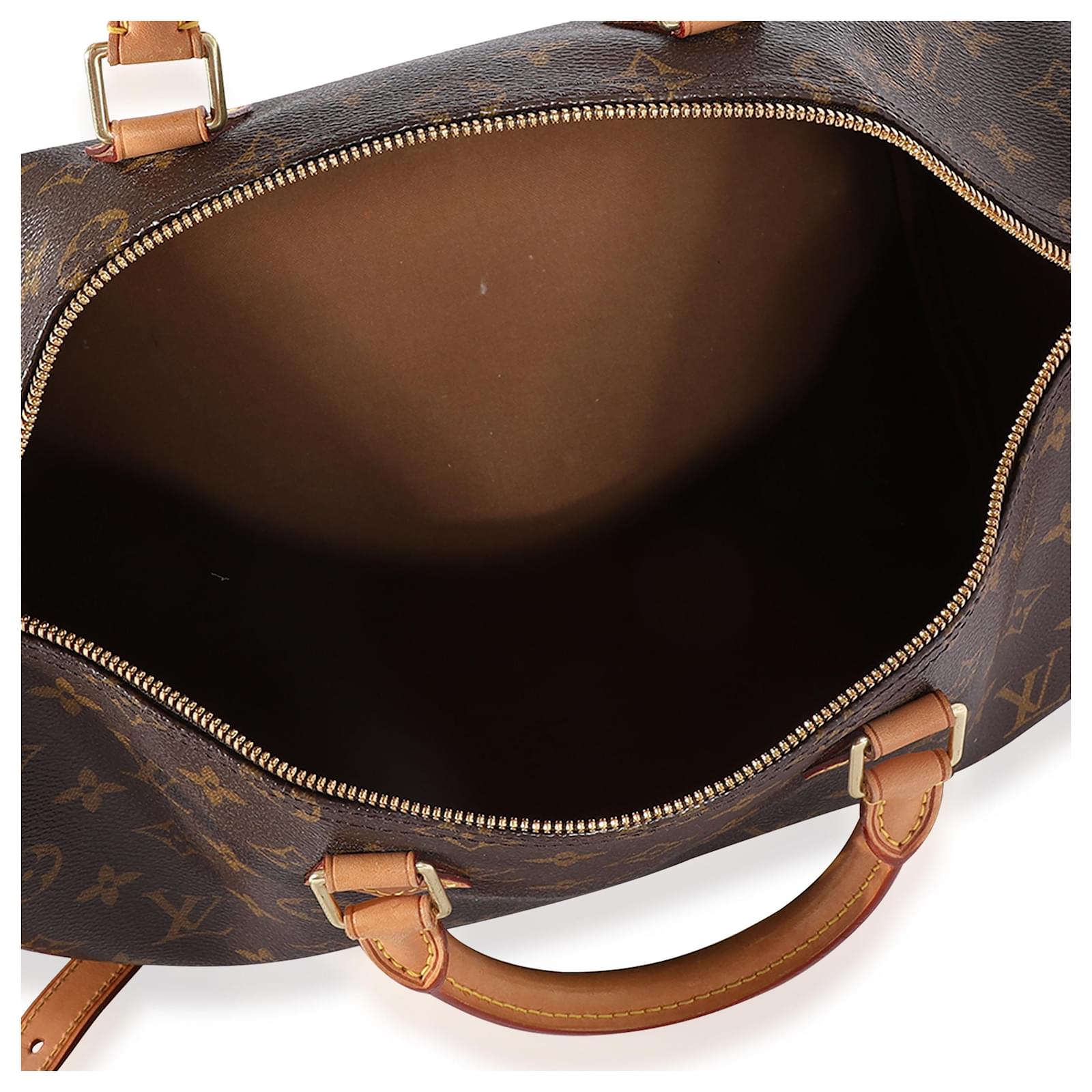 Louis Vuitton Monogram Canvas Speedy Bandouliere 35 Brown ref.659414 - Joli  Closet