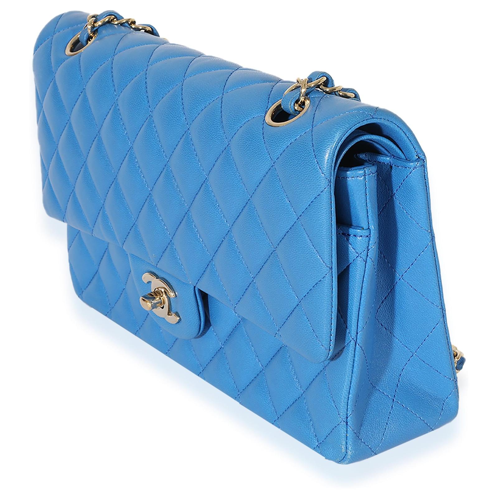 Chanel Timeless Medium Lamb Blue