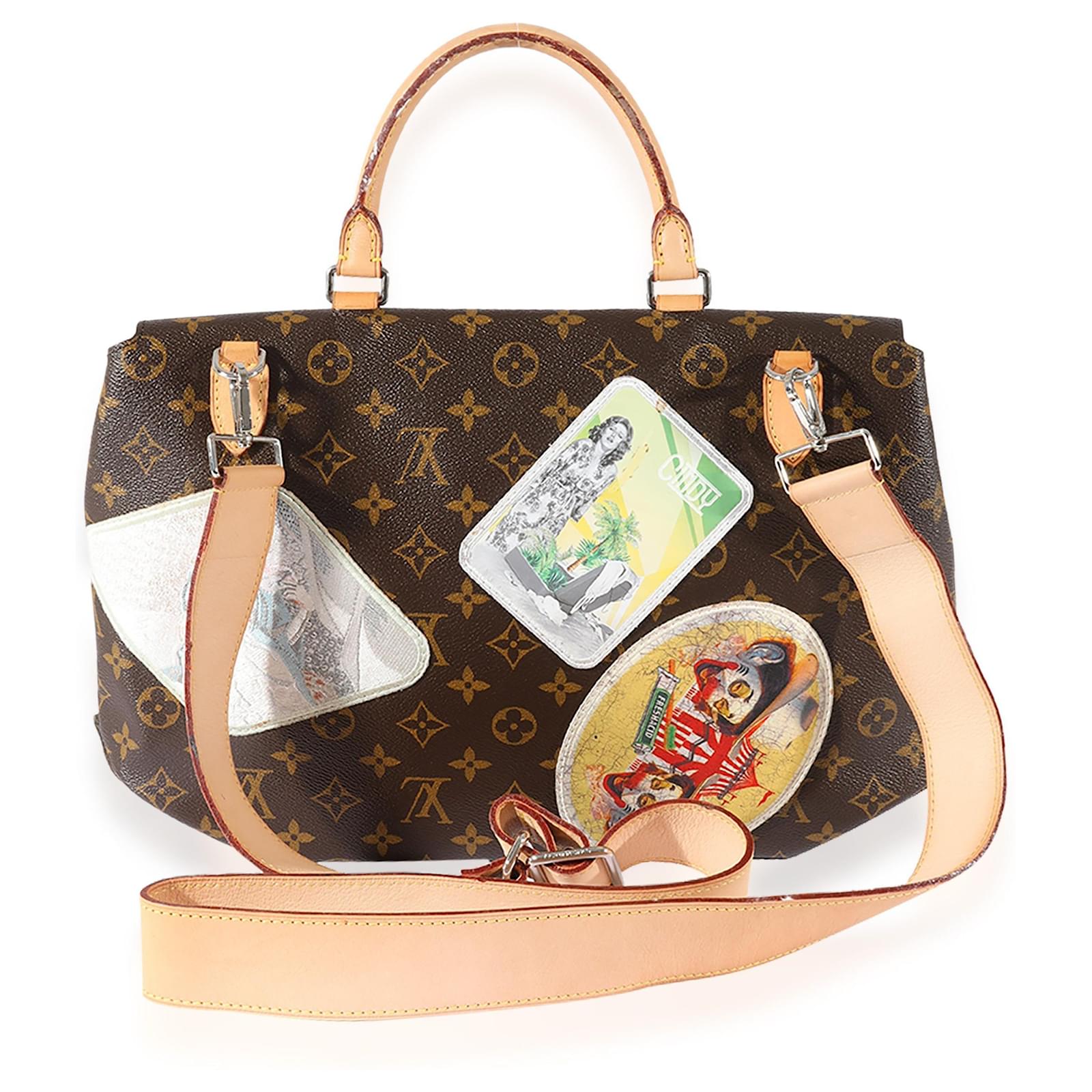 Cindy Sherman x Louis Vuitton Iconoclasts Collection Monogram Canvas Messenger