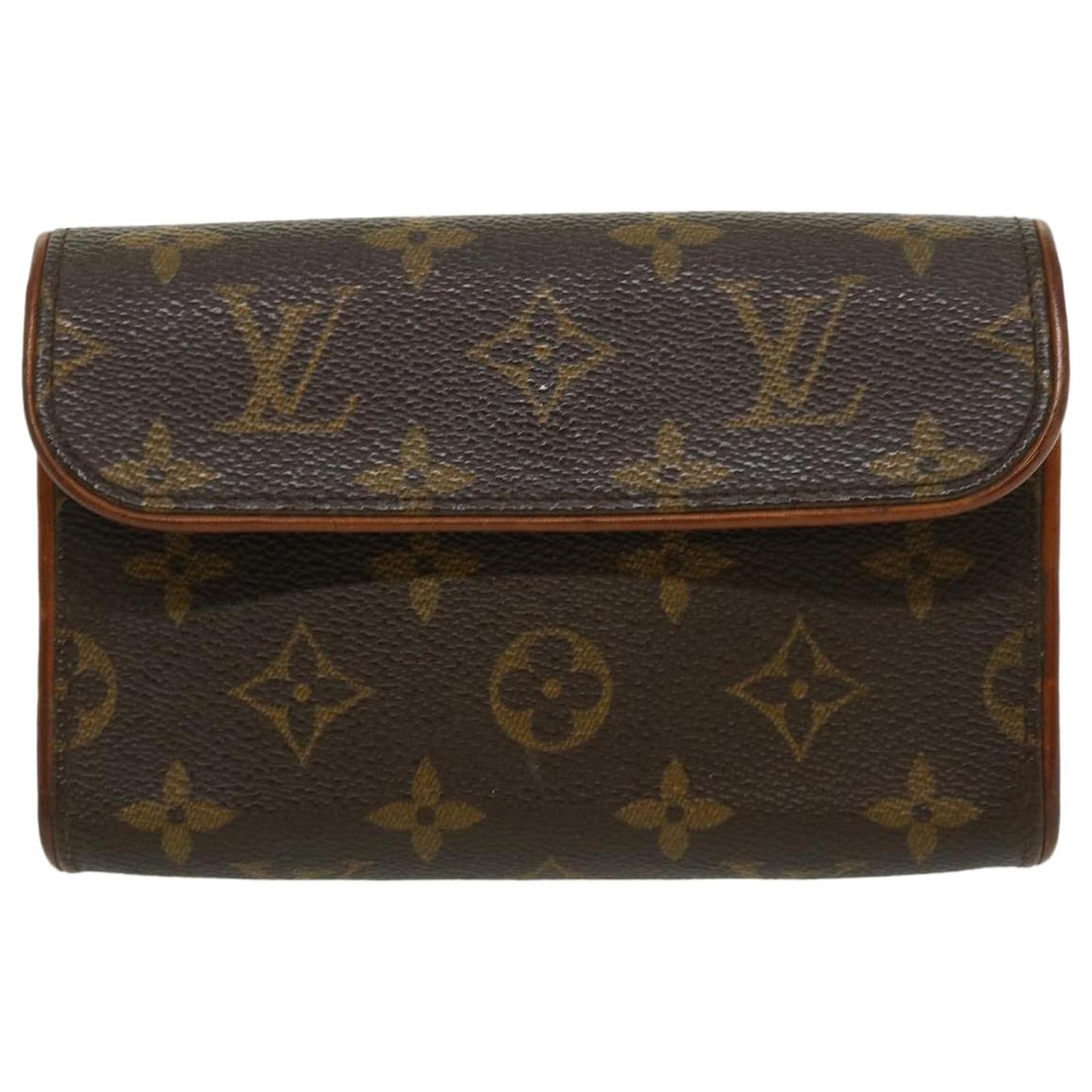 LOUIS VUITTON Monogram Pochette Florentine Waist bag M51855 LV Auth rd2956  Cloth ref.659788 - Joli Closet