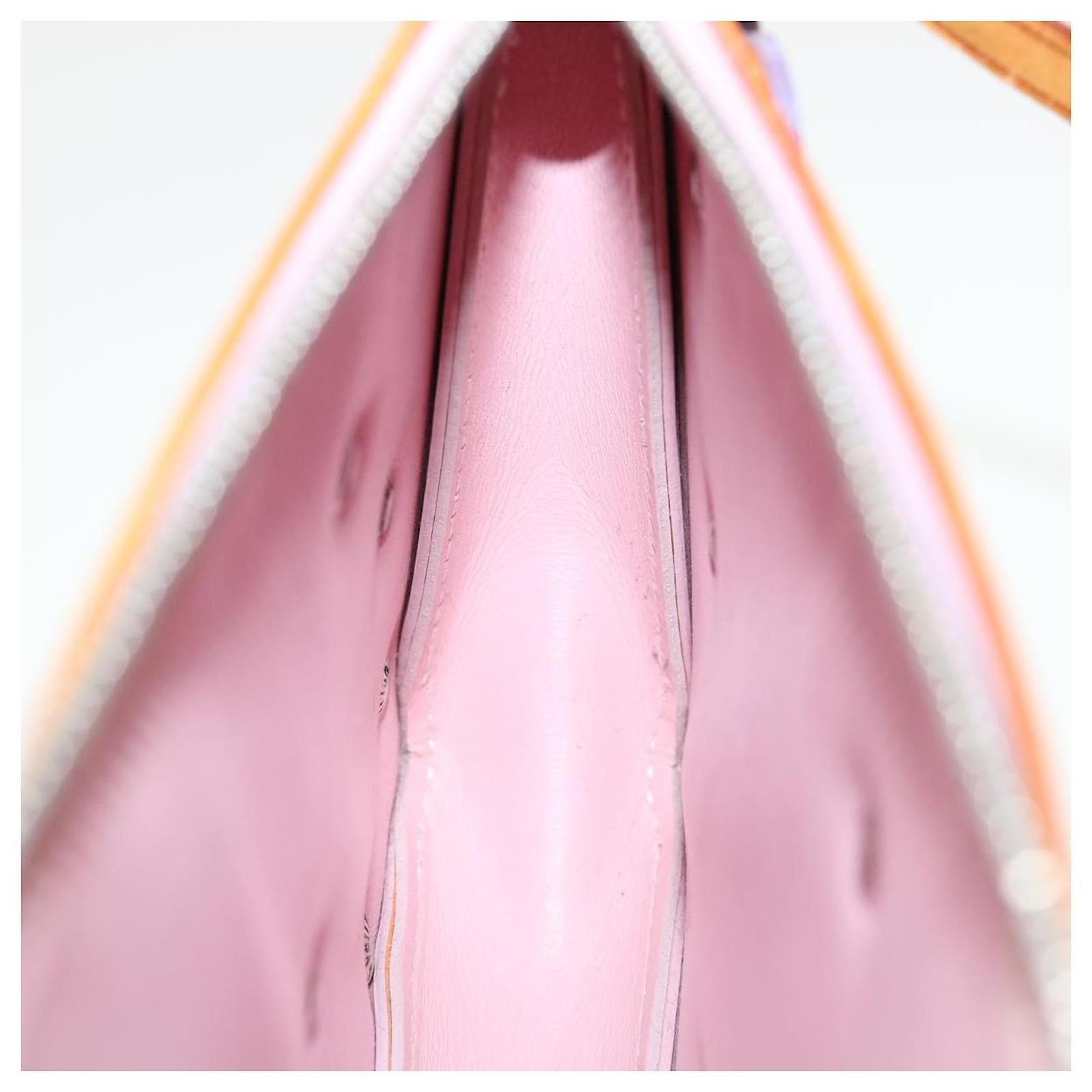 Louis Vuitton LV Lexington Pouch nanogram pink Leather ref.821947 - Joli  Closet