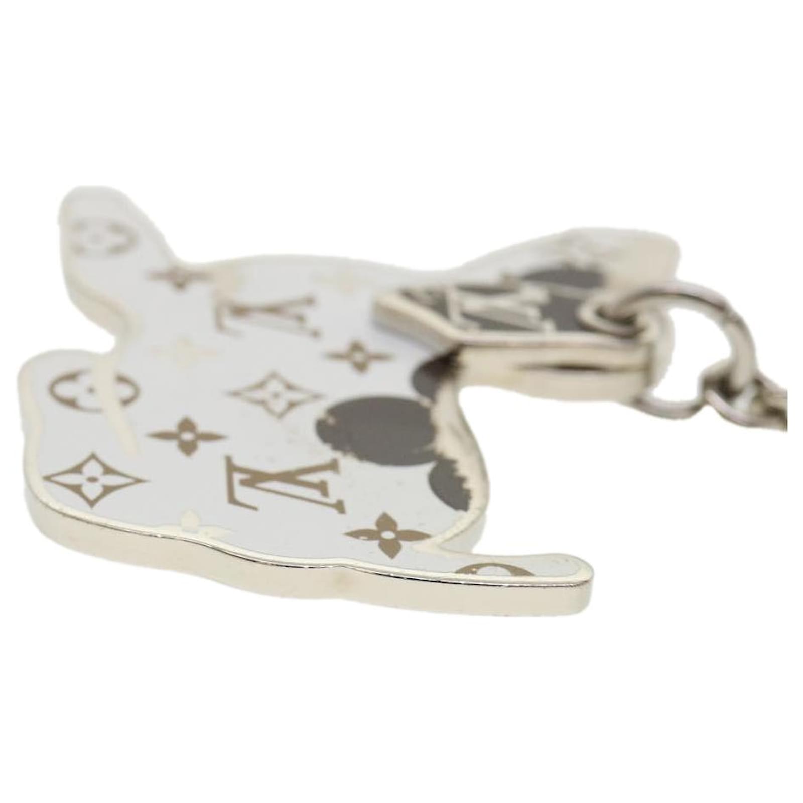 Louis Vuitton, Accessories, Louis Vuitton Bijouxsaclv Dog Key Holder  Metal Silver M0747 Lv Auth 3437