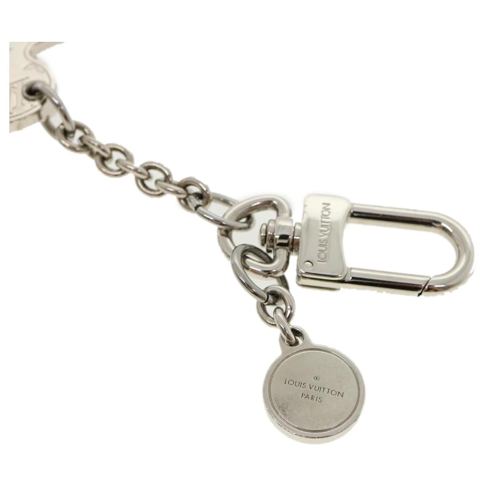 LOUIS VUITTON BijouxSacLV Dog Key Holder metal Silver M00747 LV Auth 31437  Silvery ref.661451 - Joli Closet