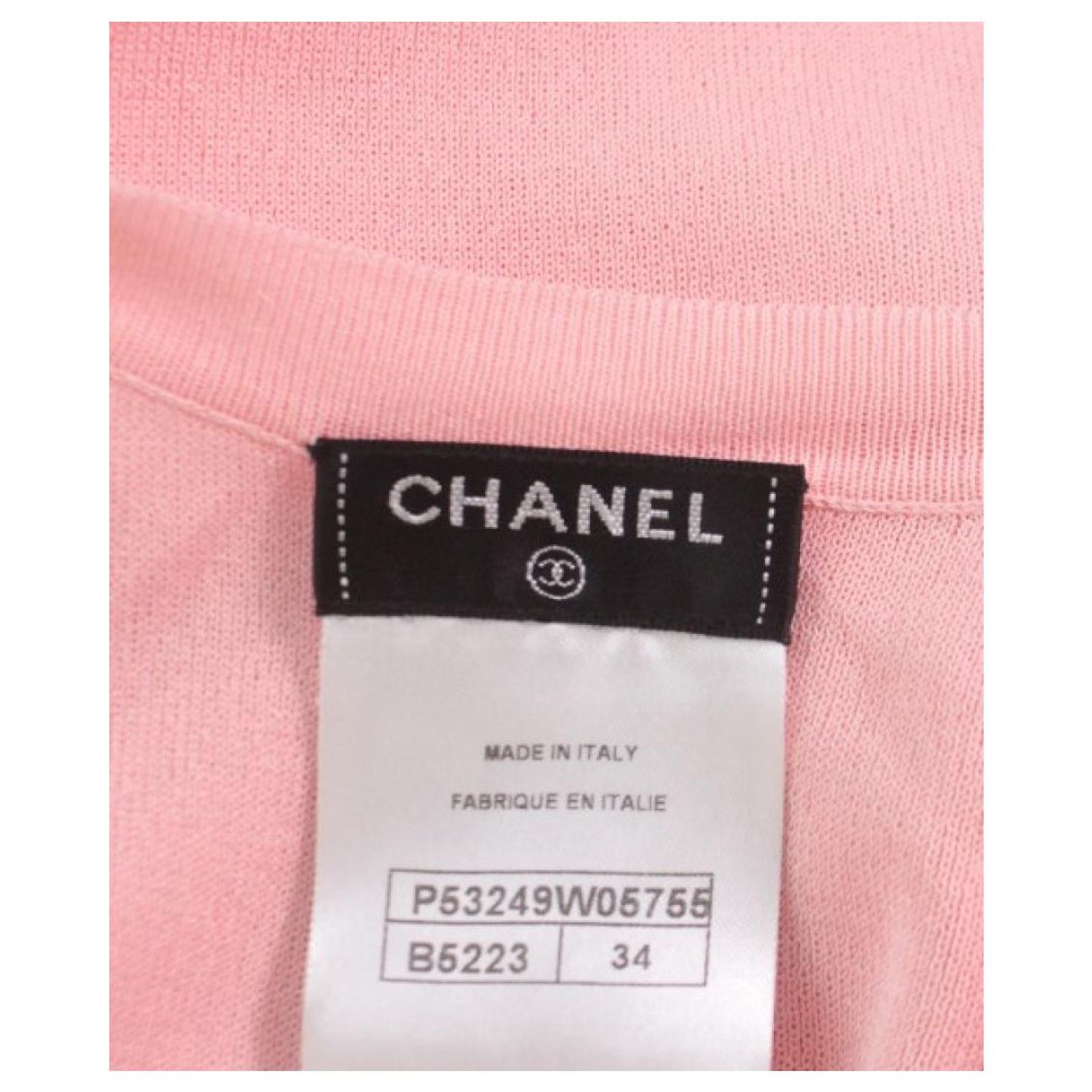 *Chanel one-piece Ladies Pink Rayon ref.661726 - Joli Closet