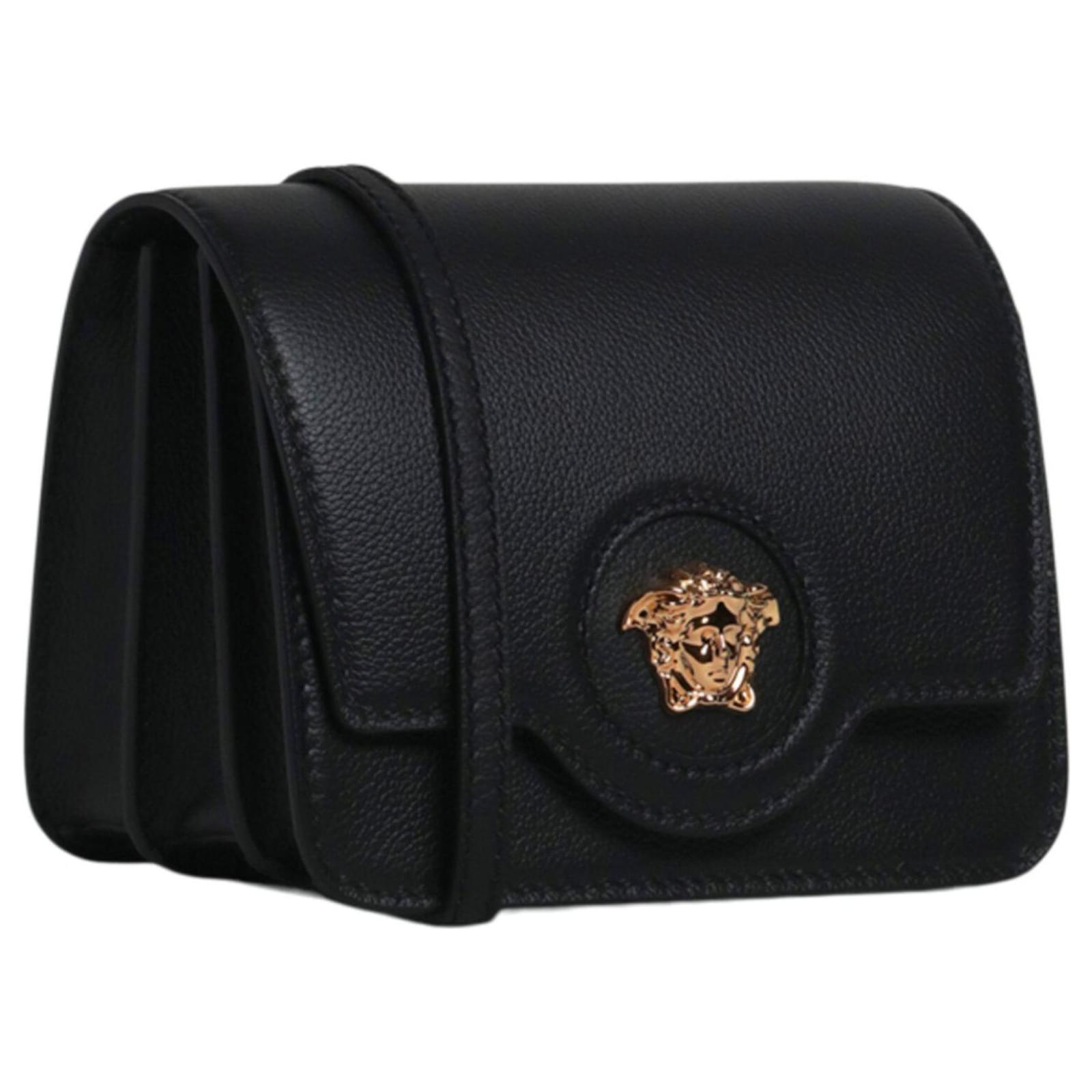 Versace Black Tonal Medusa Tote