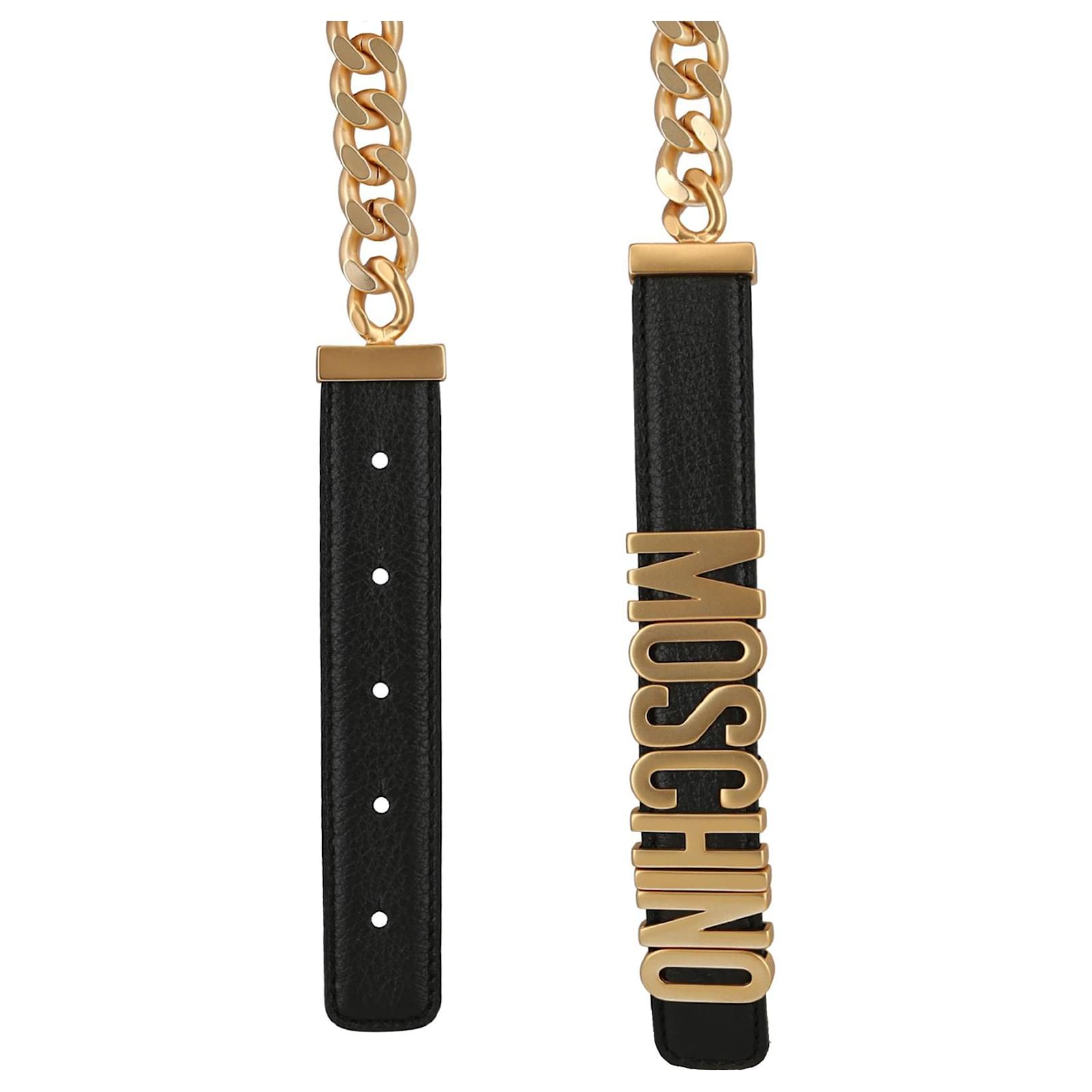 Ceinture moschino chaine best sale