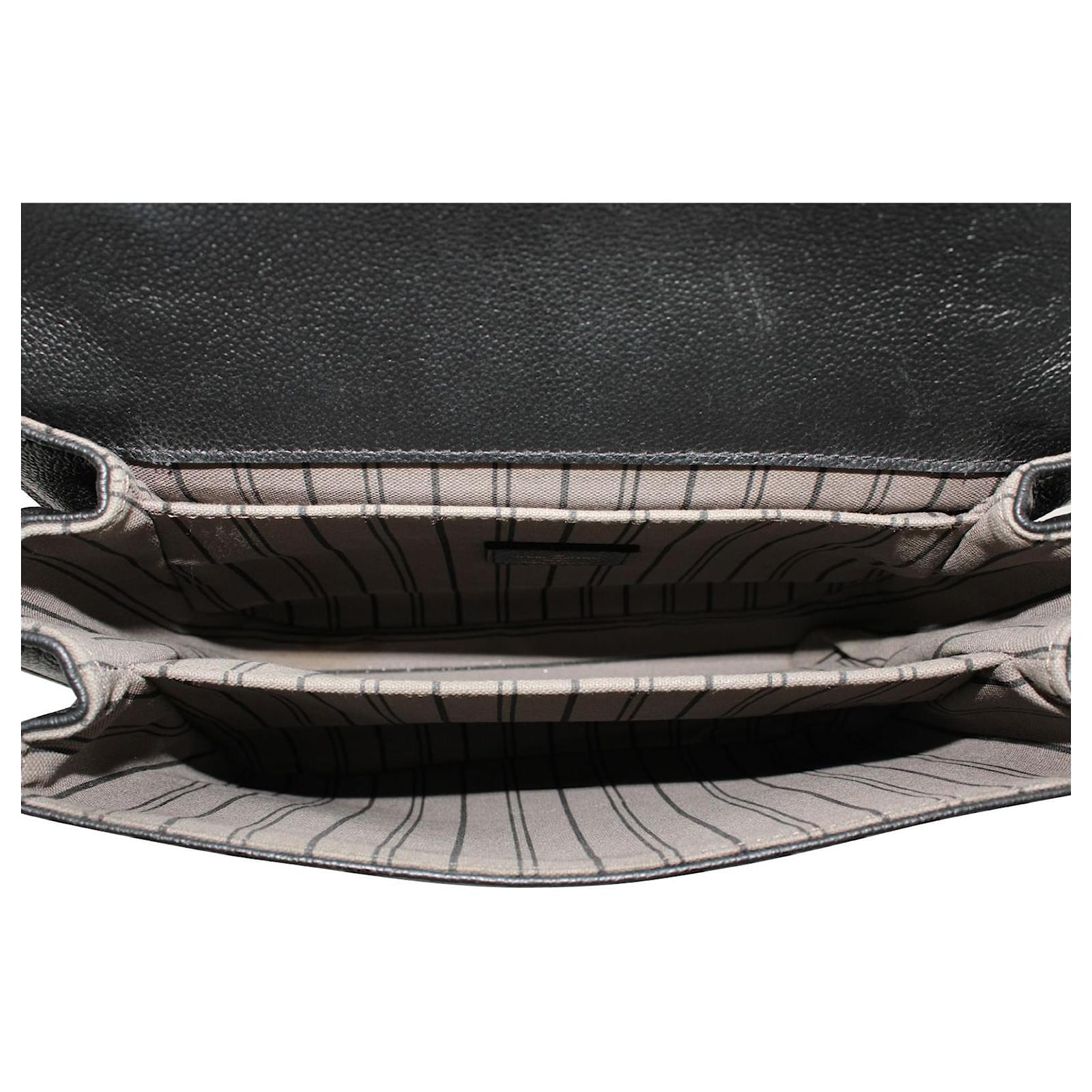 Louis Vuitton Black Pochette Metis in Monogram Empreinte Leather ref.662154  - Joli Closet