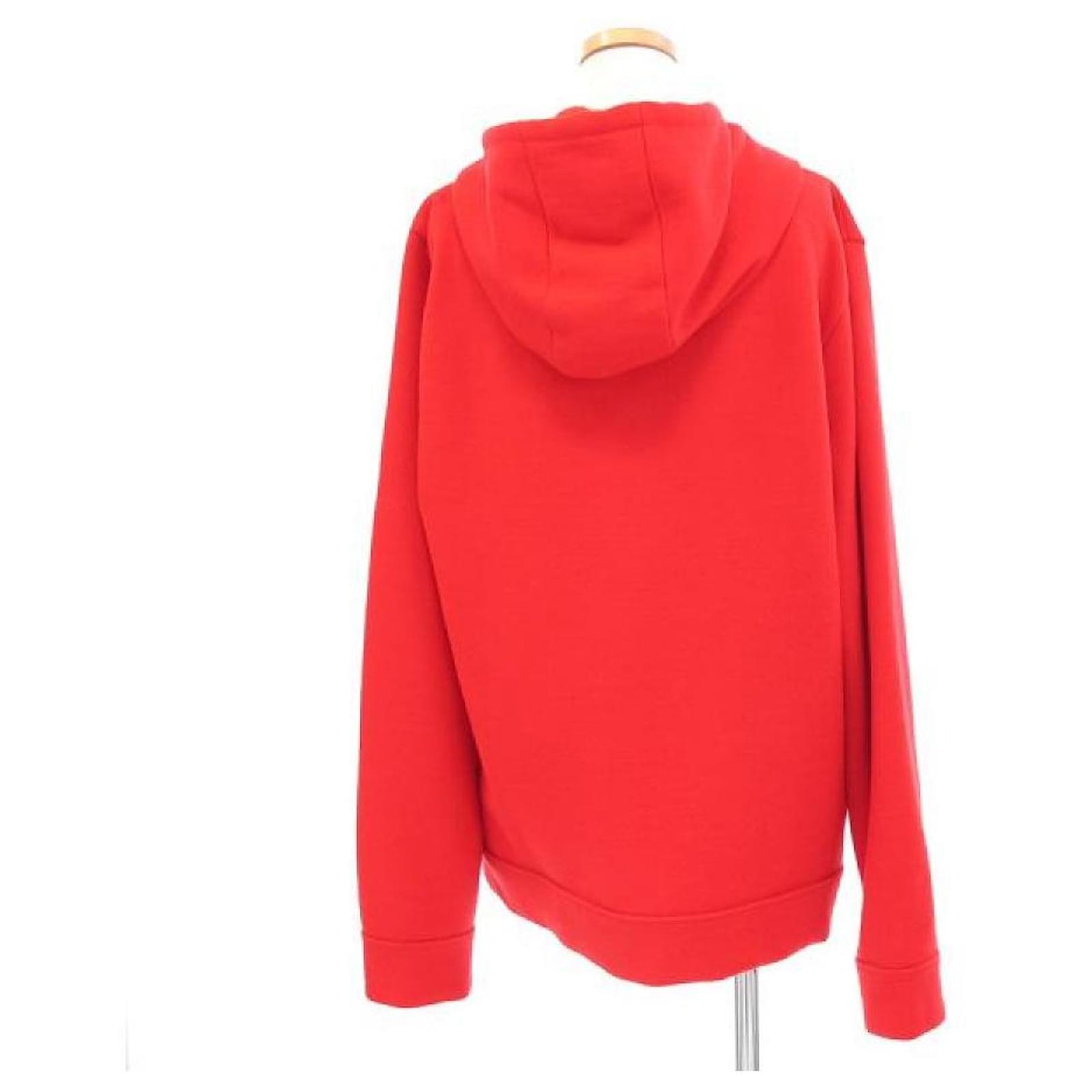 Fendi Hoodie Red Cotton ref.662632 Joli Closet