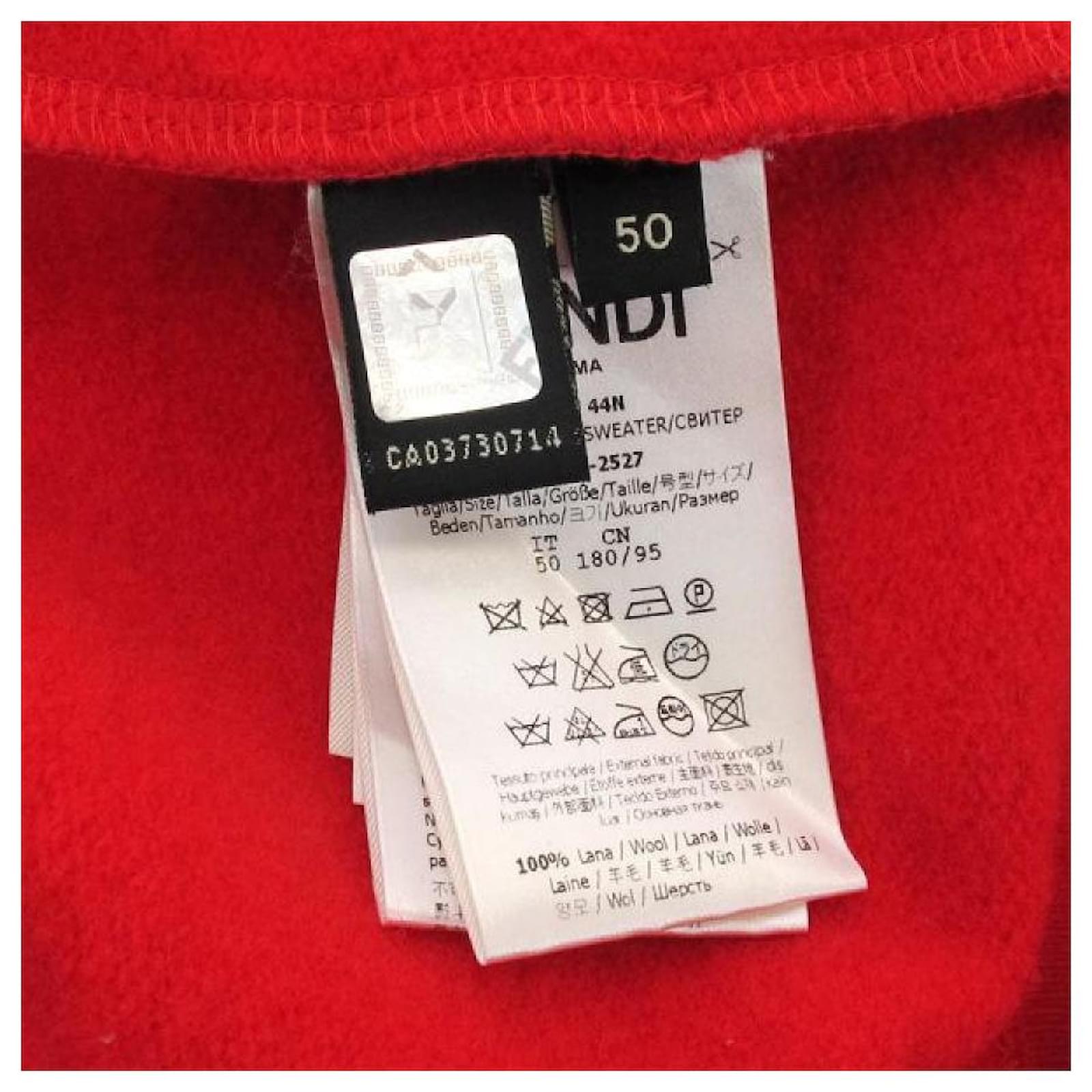 Fendi hot sale hoodie red