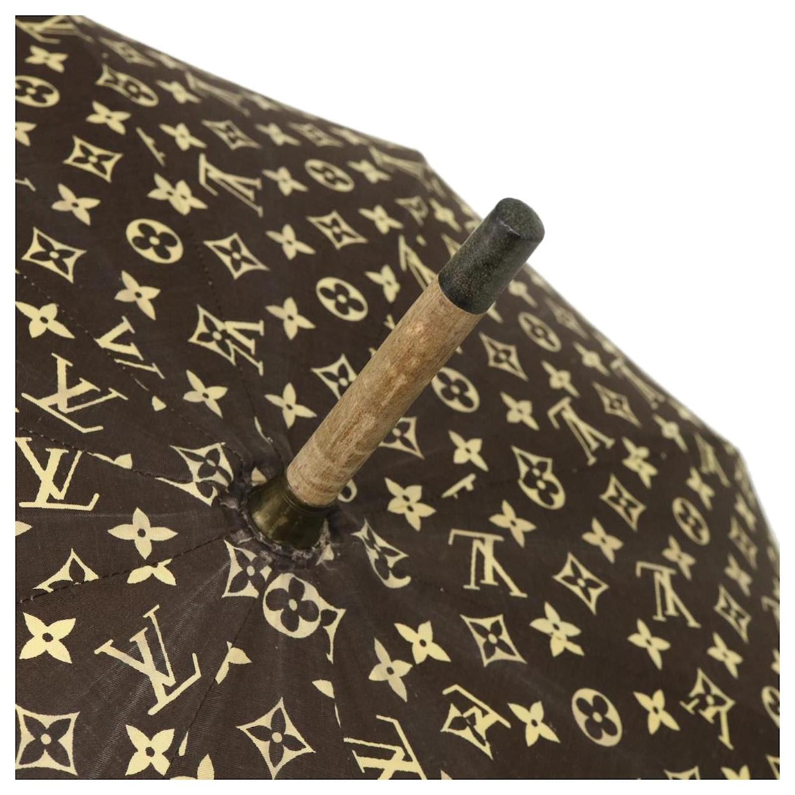 Ombrello con monogramma Louis Vuitton Marrone scuro Legno ref.273486 - Joli  Closet