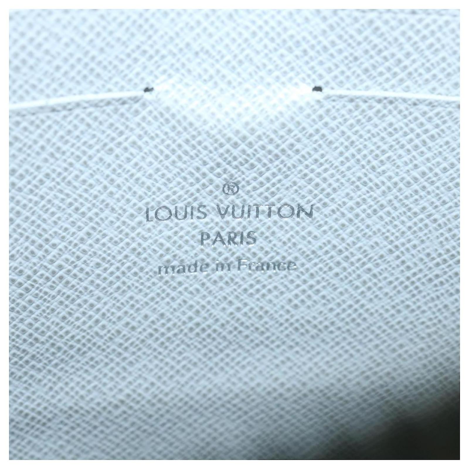 LOUIS VUITTON Monogram white Clutch Bag M68310 LV Auth 31684 Cloth  ref.662723 - Joli Closet
