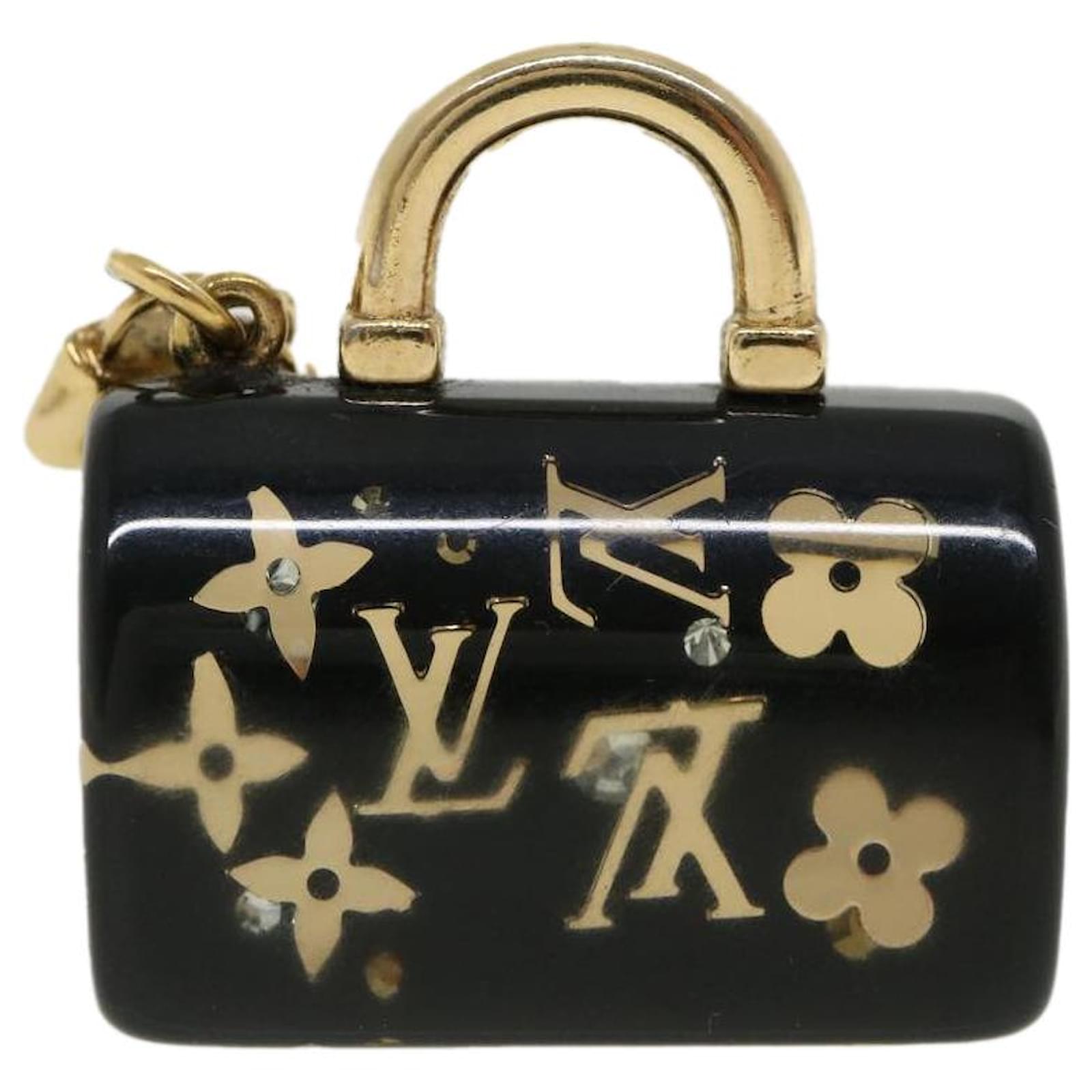 Louis Vuitton Brown Inclusion Speedy Bag Charm