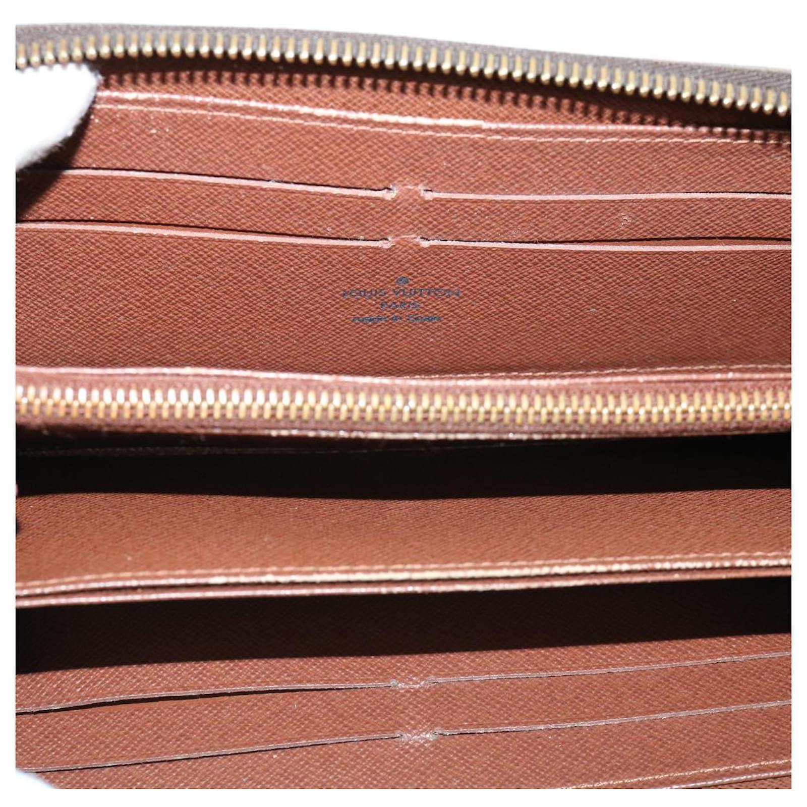 LOUIS VUITTON Monogram Zippy Wallet Long Wallet M42616 LV Auth 31610 Cloth  ref.663180 - Joli Closet