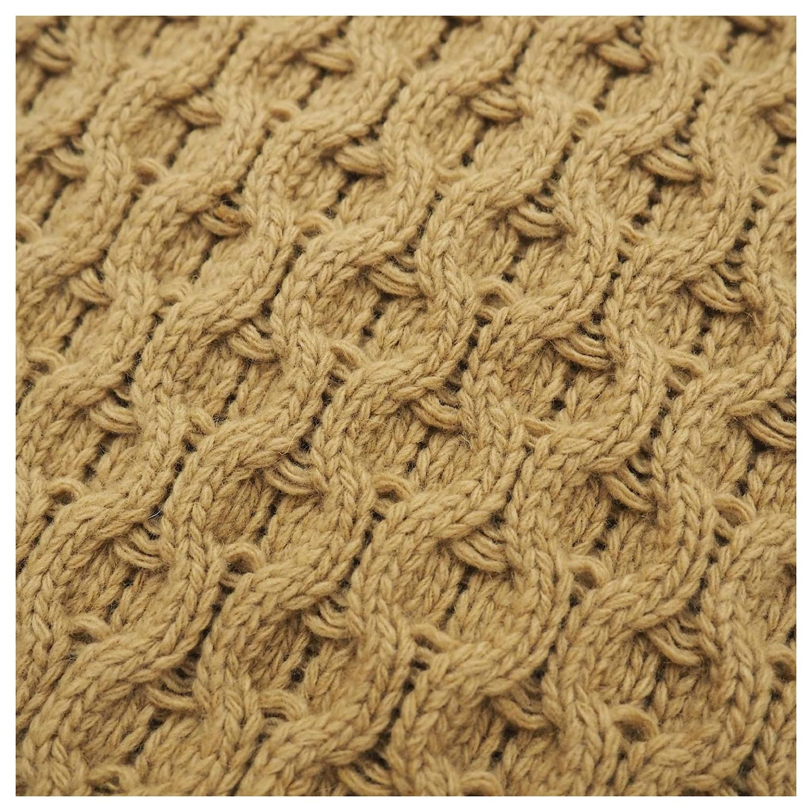 Massimo Dutti Cashmere wool blend poncho cape in beige Size