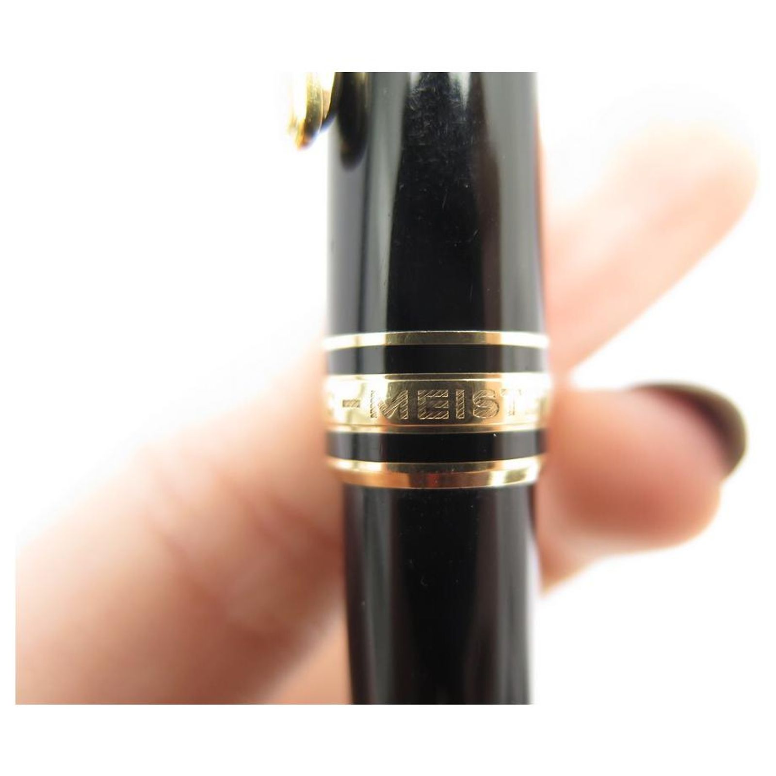 Stylo Montblanc Bohème Noir Et Doré - Neuf Avec Défauts Mineurs, Roller Ou Bille