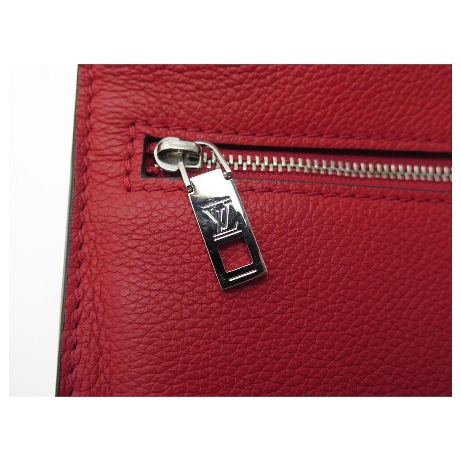 LOUIS VUITTON M51419 Ruby Red Calfskin My Lock Me BB Chain