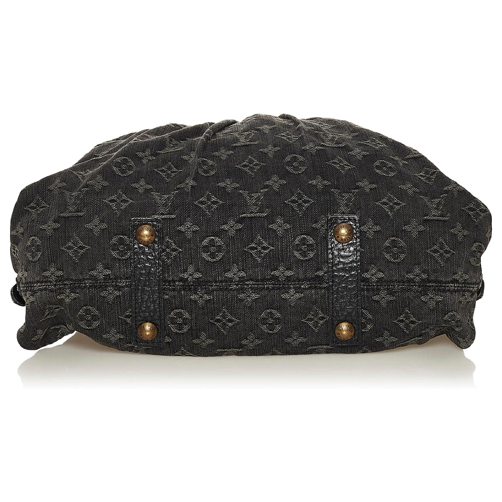 Louis Vuitton Monogram Denim Neo Cabby MM M95351 Black ref.935633 - Joli  Closet