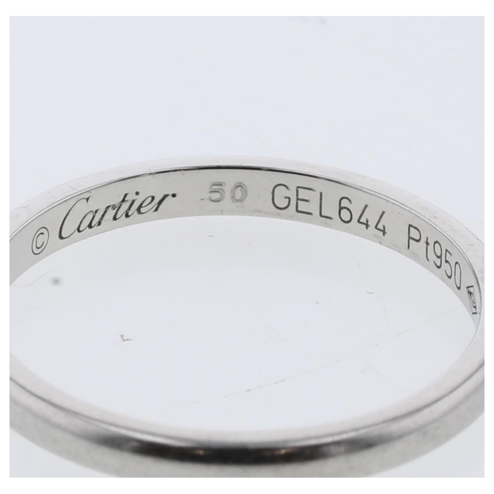 Cartier Alliance 1895 Silvery Platinum ref.664117 - Joli Closet