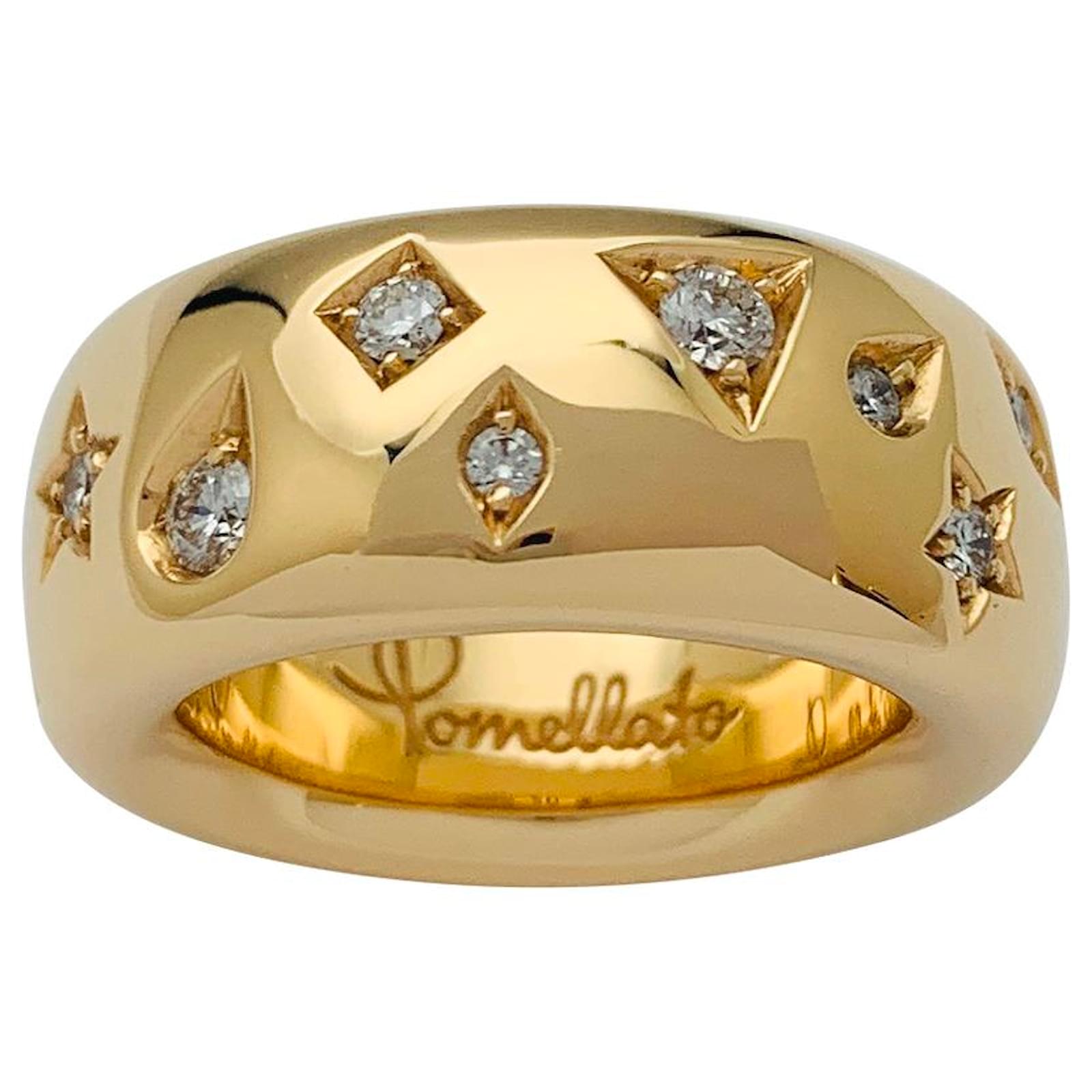 Pomellato ring, "Iconica", Rose gold, diamants. Pink gold Diamond ref
