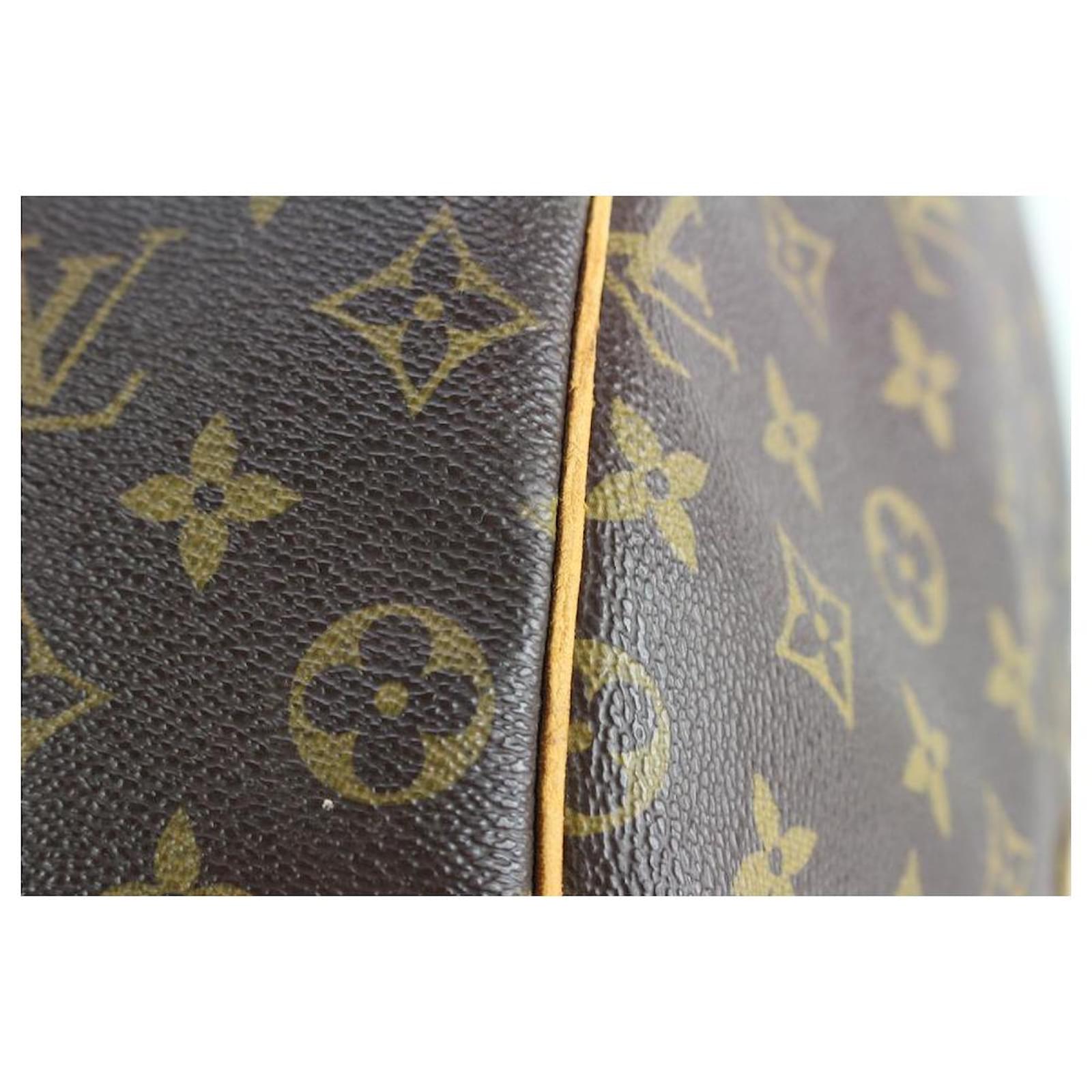 Louis Vuitton XL Monogram Sac Polochon 70 Keepall Bandouliere 64lz429s