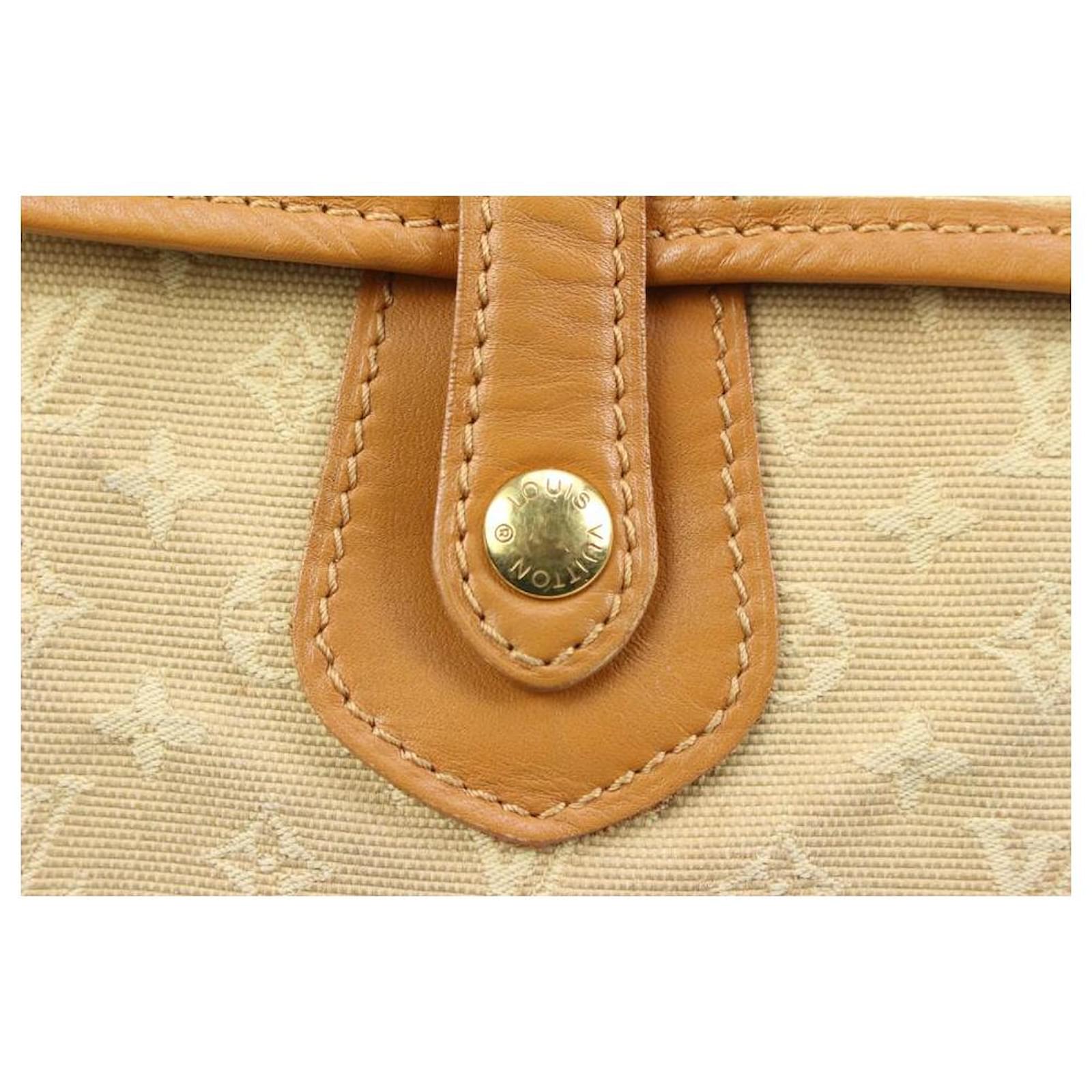 Louis Vuitton Beige Monogram Mini Lin Besace Mary Kate Messenger