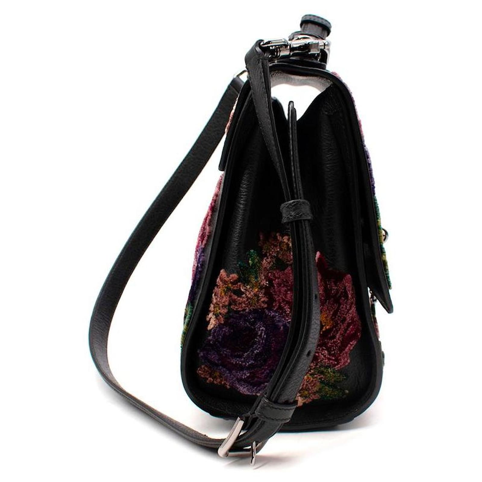 Dolce & Gabbana Monica Bag in Purple Leather 