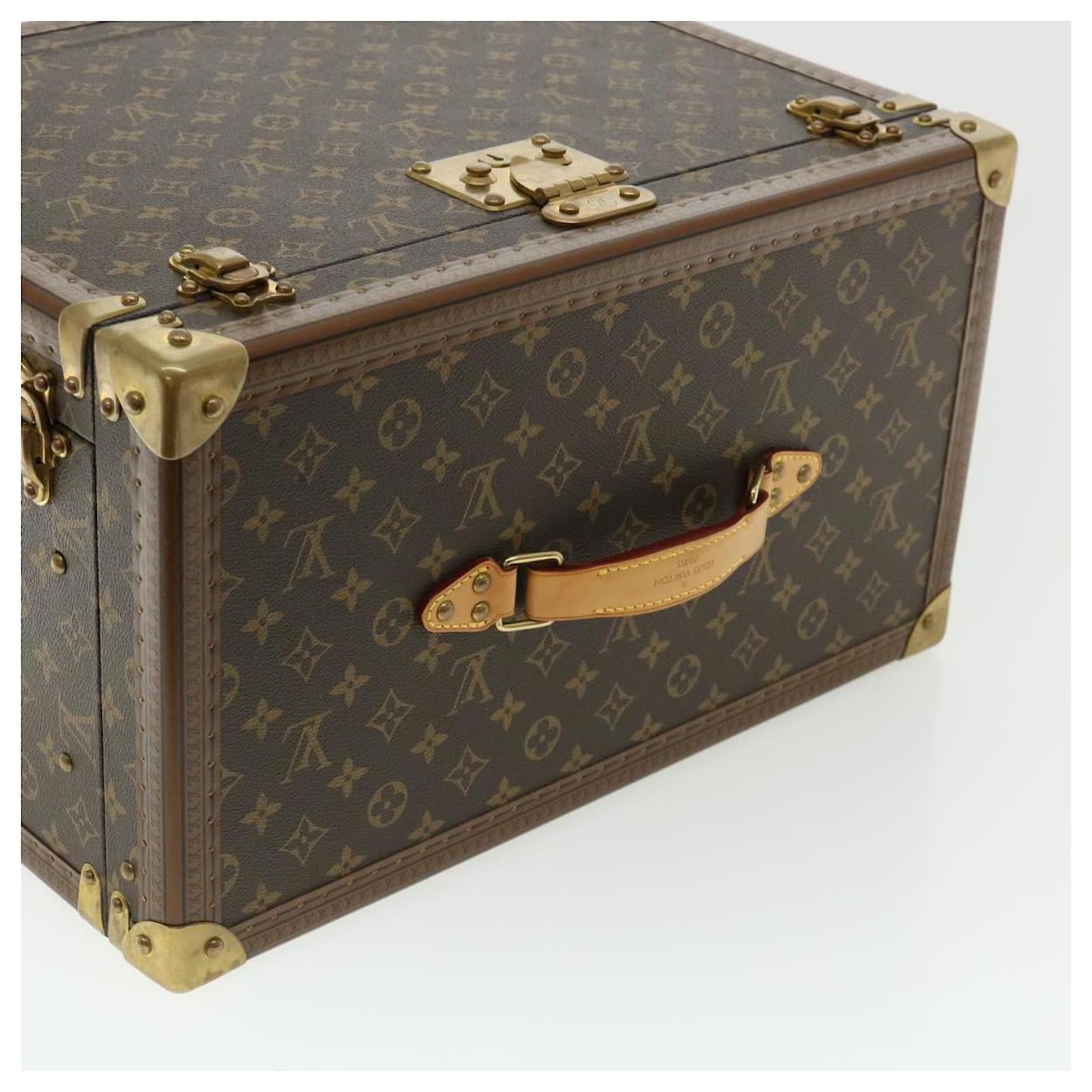 Louis Vuitton Monogram Champagne Case M21825 Trunk Set