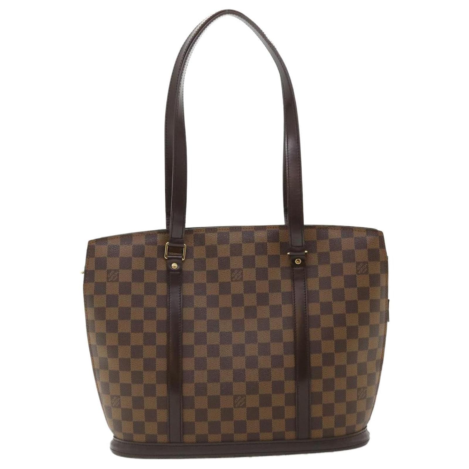 LOUIS VUITTON Damier Ebene Monceau 28 Hand Bag SPO 2way N48088 LV Auth  47539