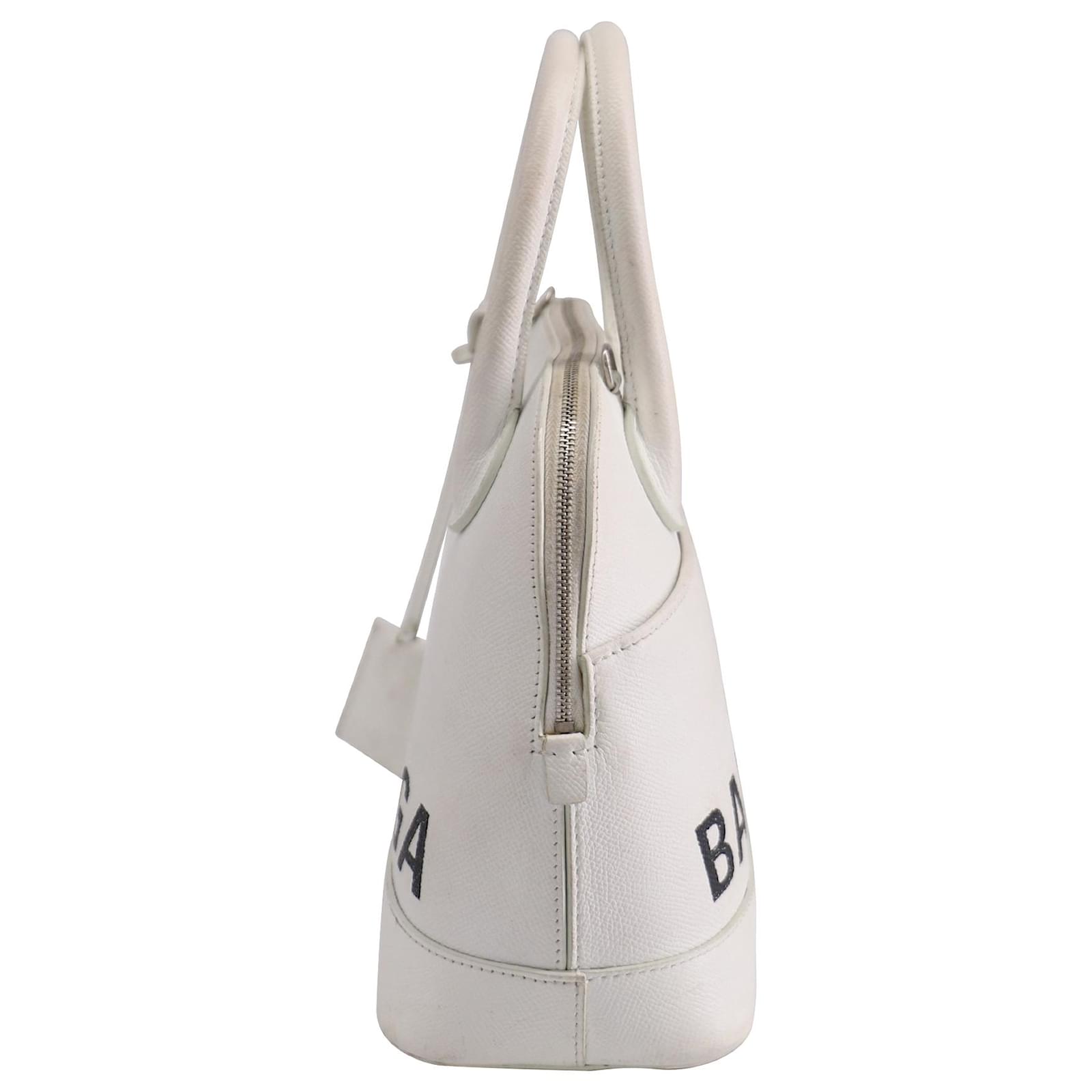 Balenciaga Luxury Handbag Ville Balenciaga Handbag In White