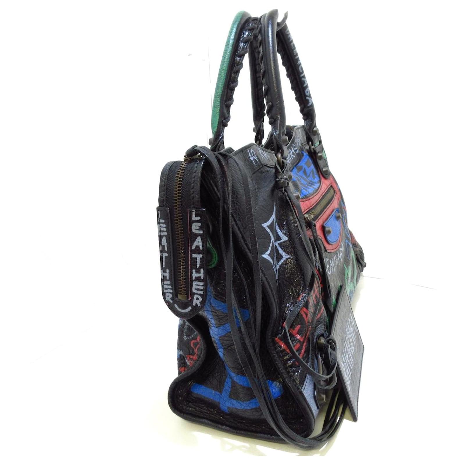 balenciaga graffiti crossbody