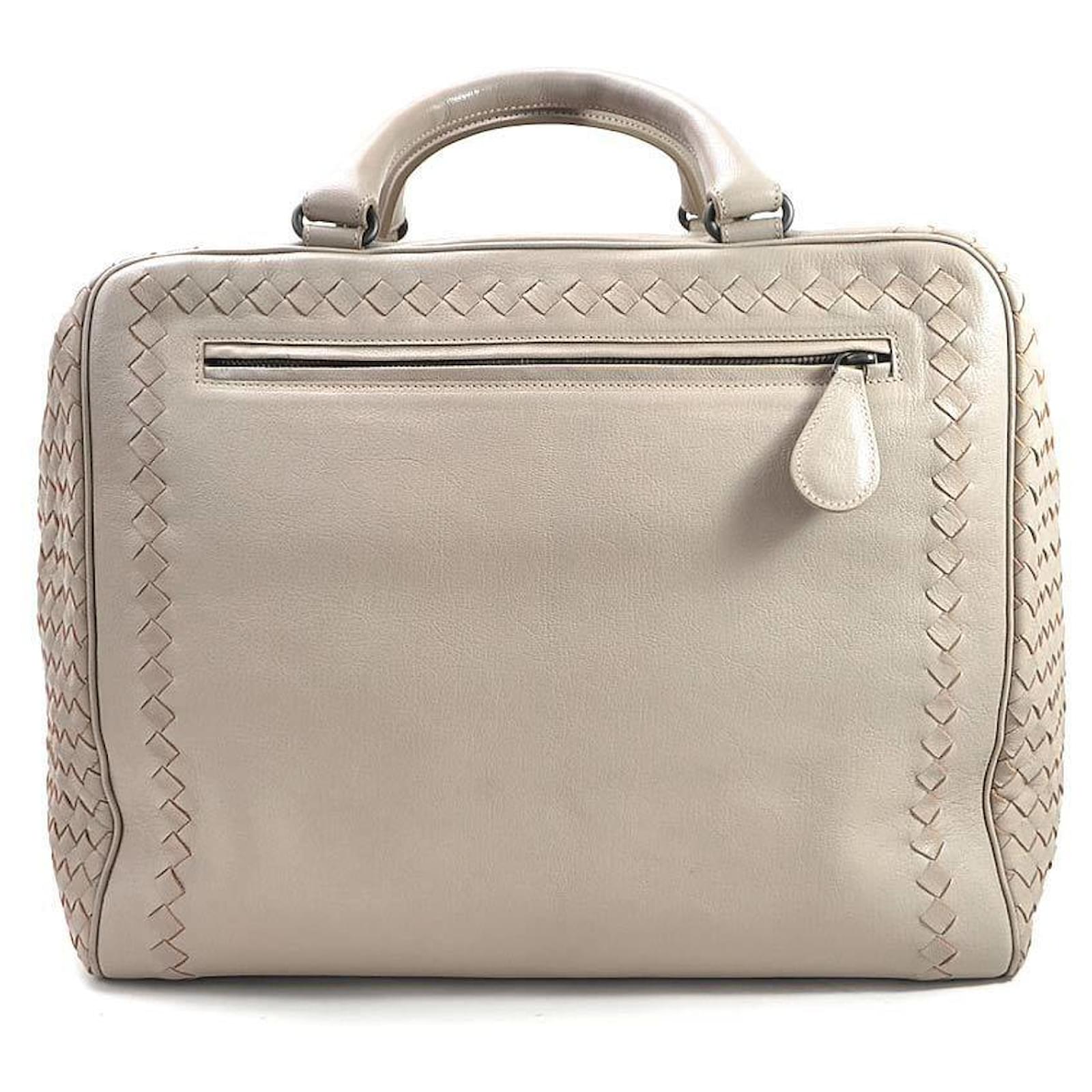 Bottega Veneta Intrecciato Grey Leather ref.666983 - Joli Closet